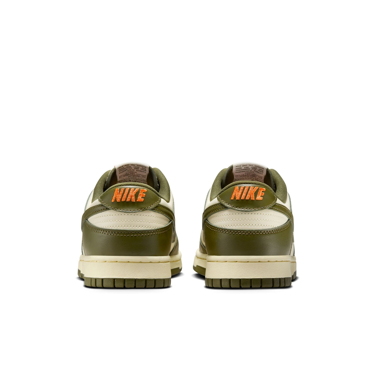 Men&#39;s Nike Dunk Low Retro - COCONUT MILK/ROUGH GREEN-ELECTRO ORANGE