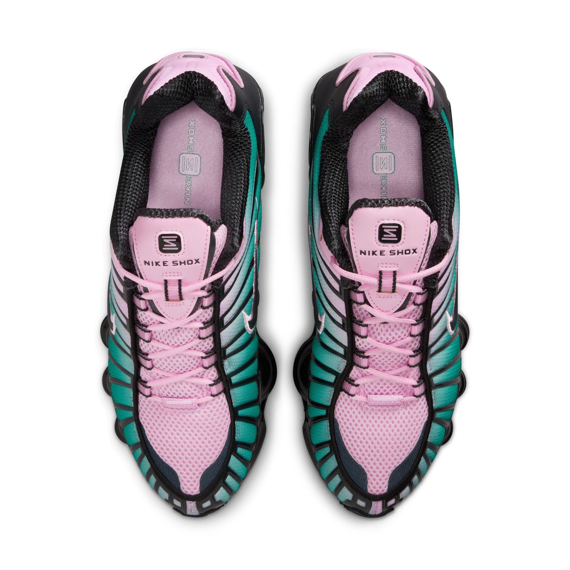 Women's Nike Shox Tl Fade- LT ARCTIC PINK/NEPTUNE GREEN-OFF