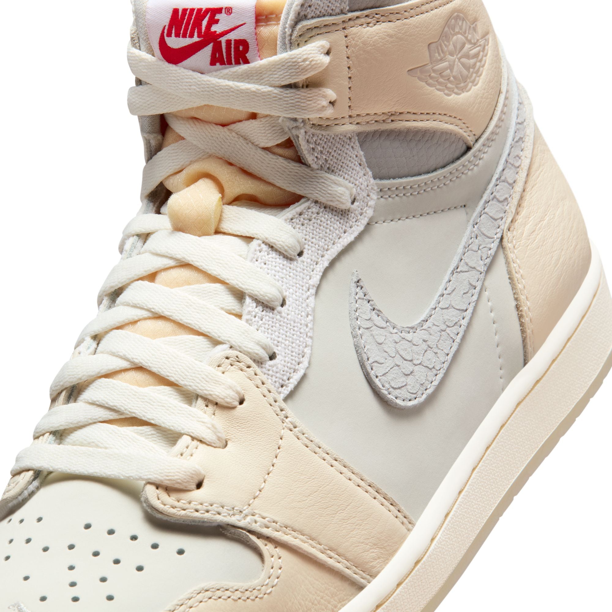 Men's Air Jordan 1 Retro High OG - SAIL/UNIVERSITY RED-PALE IVORY