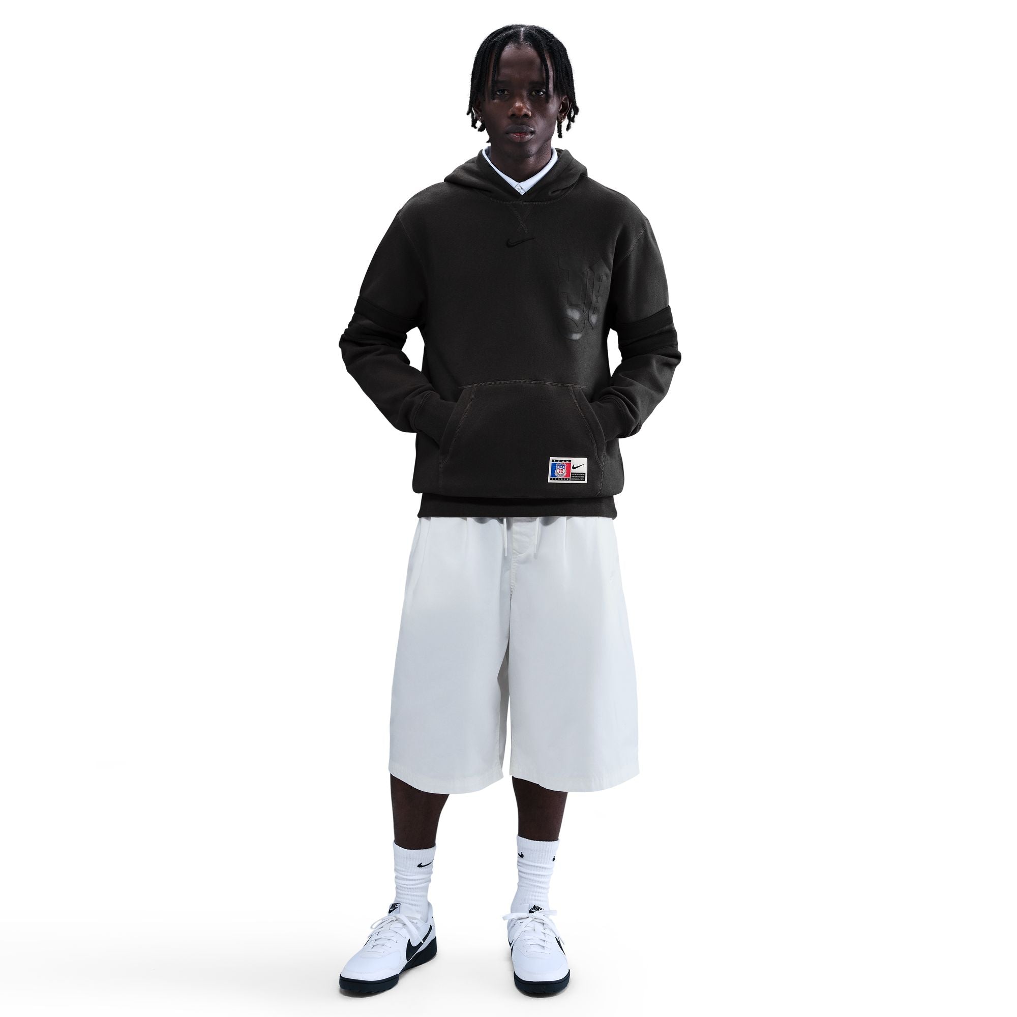 Men's Nike Fleece Pullover Hoodie
- OFF NOIR