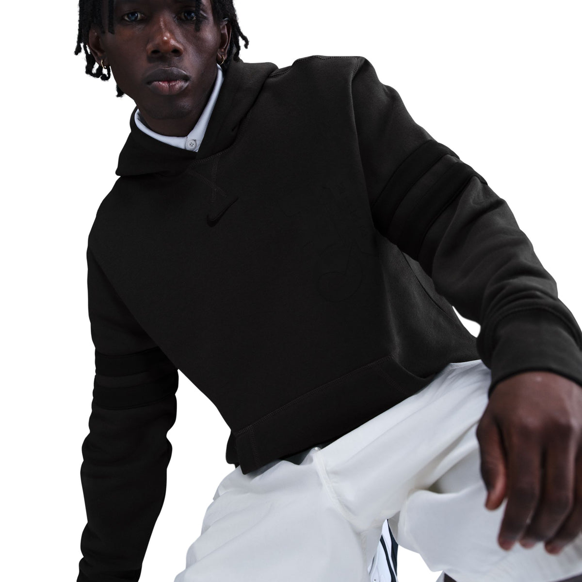 Men&#39;s Nike Fleece Pullover Hoodie
- OFF NOIR