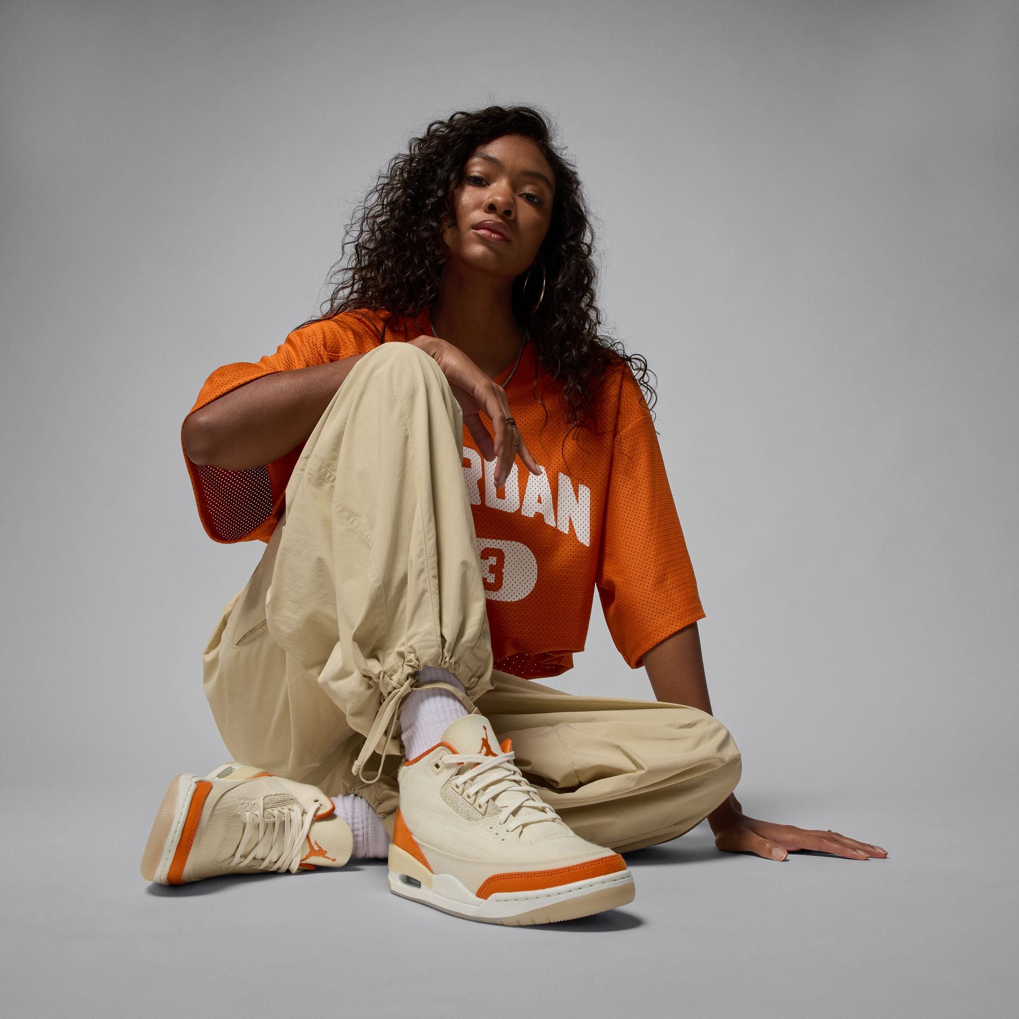 Women's Air Jordan 3 Retro "Starfish" - FOSSIL/STARFISH-SAIL