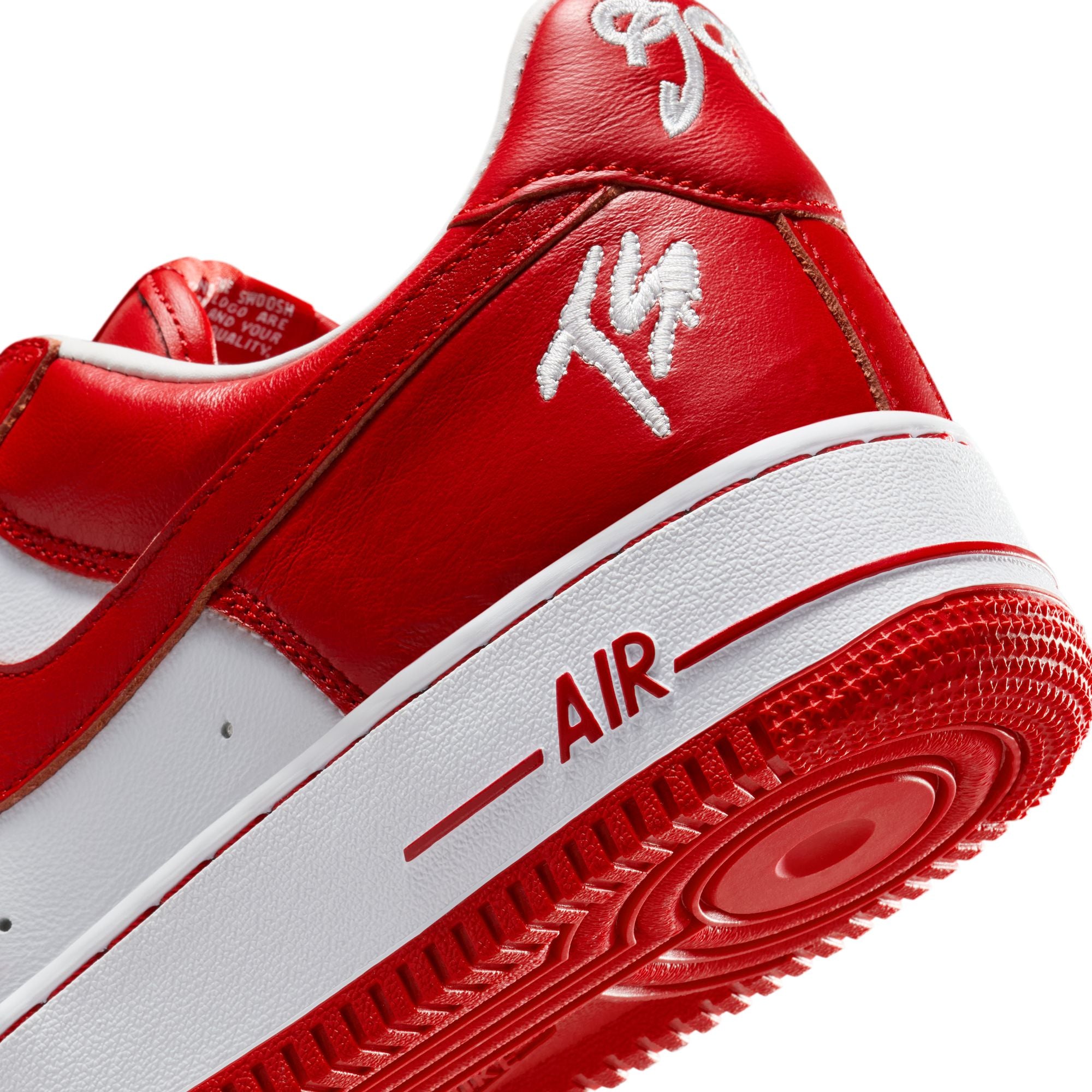 Men's Nike Air Force 1 Low x Terror Squad - UNIVERSITY-RED/WHITE