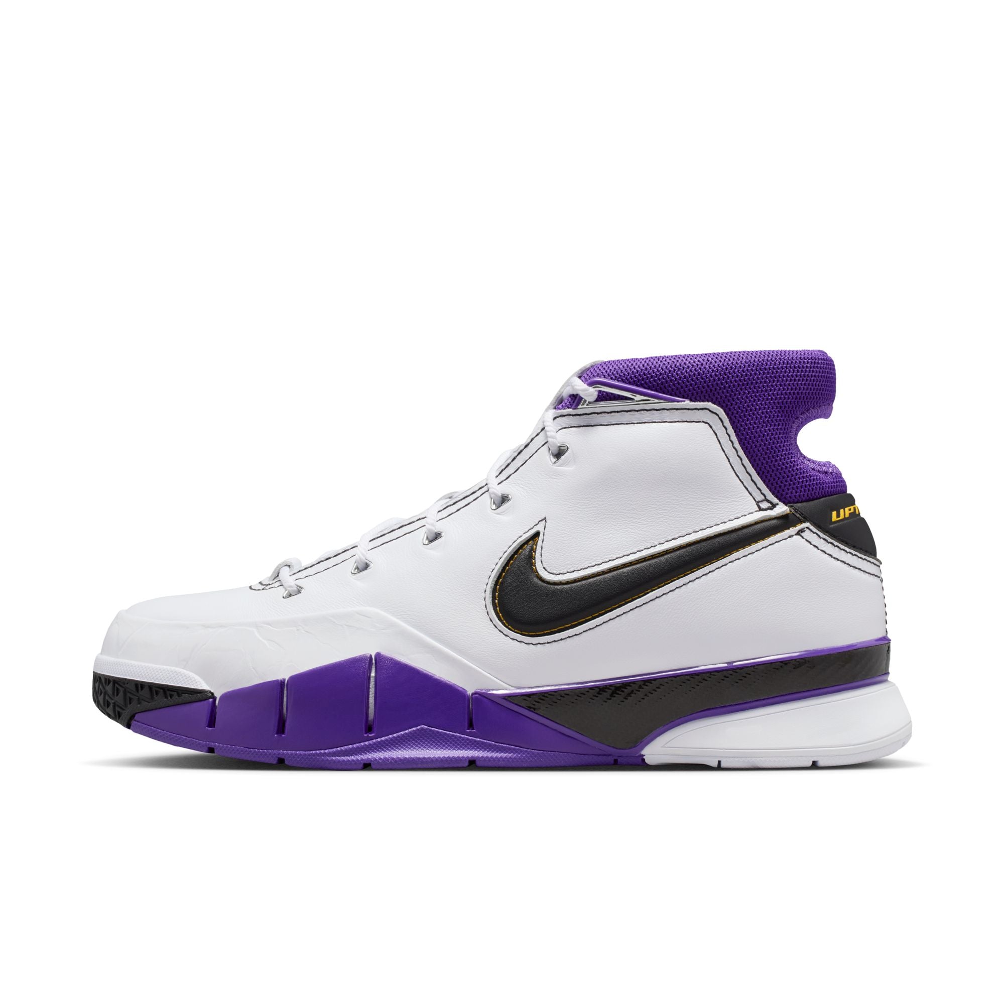 Men's Kobe 1 Protro "81-pt Game" - WHITE/BLACK-COURT PURPLE