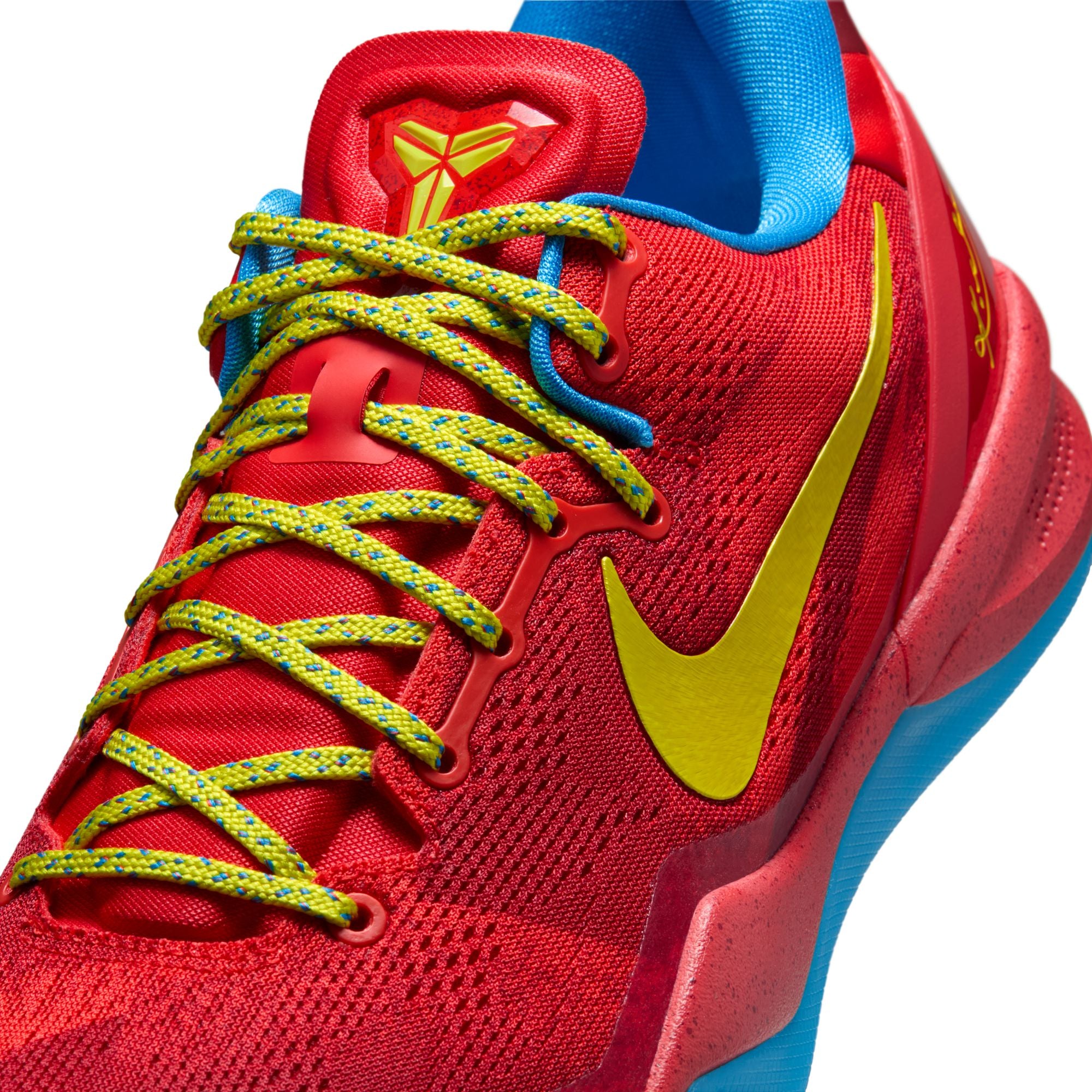 Men's Kobe VIII Protro "Year of the Horse" - LT CRIMSON/BRIGHT CITRON-VIVID BLUE