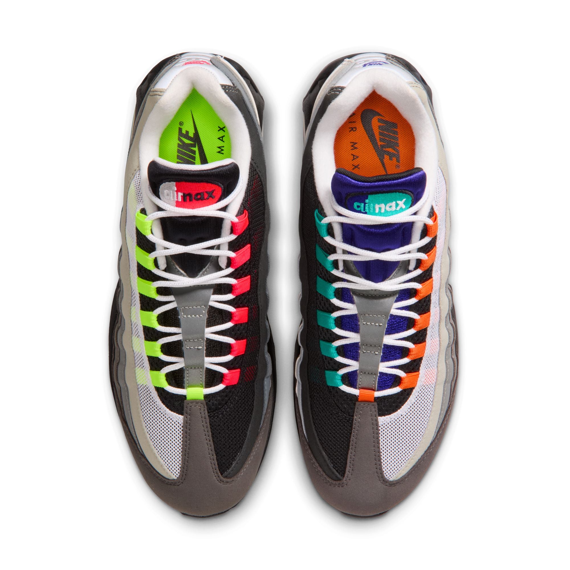 Men's Nike Air Max 95 Big Bubble Premium - BLACK/VOLT-WHITE