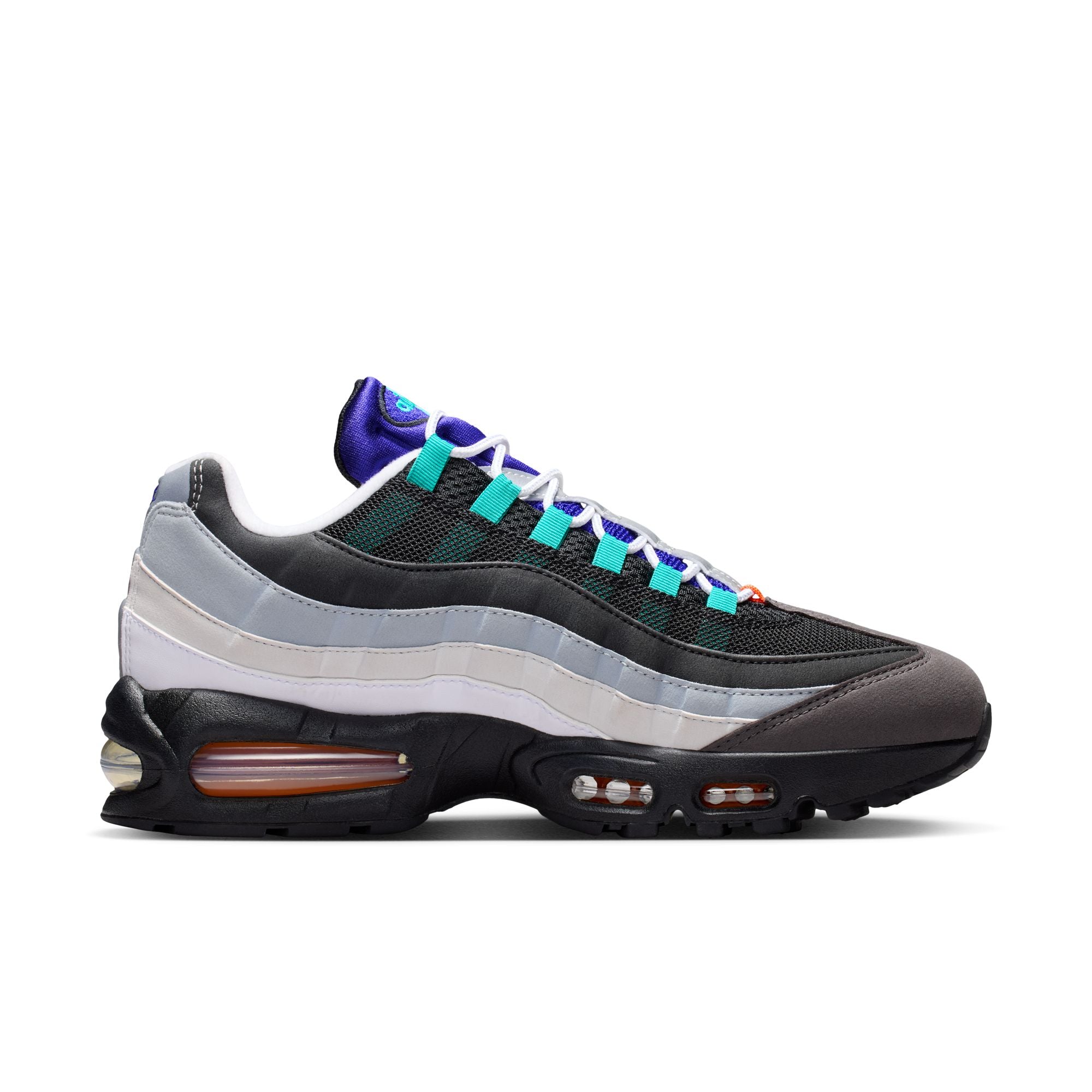 Men's Nike Air Max 95 Big Bubble Premium - BLACK/VOLT-WHITE