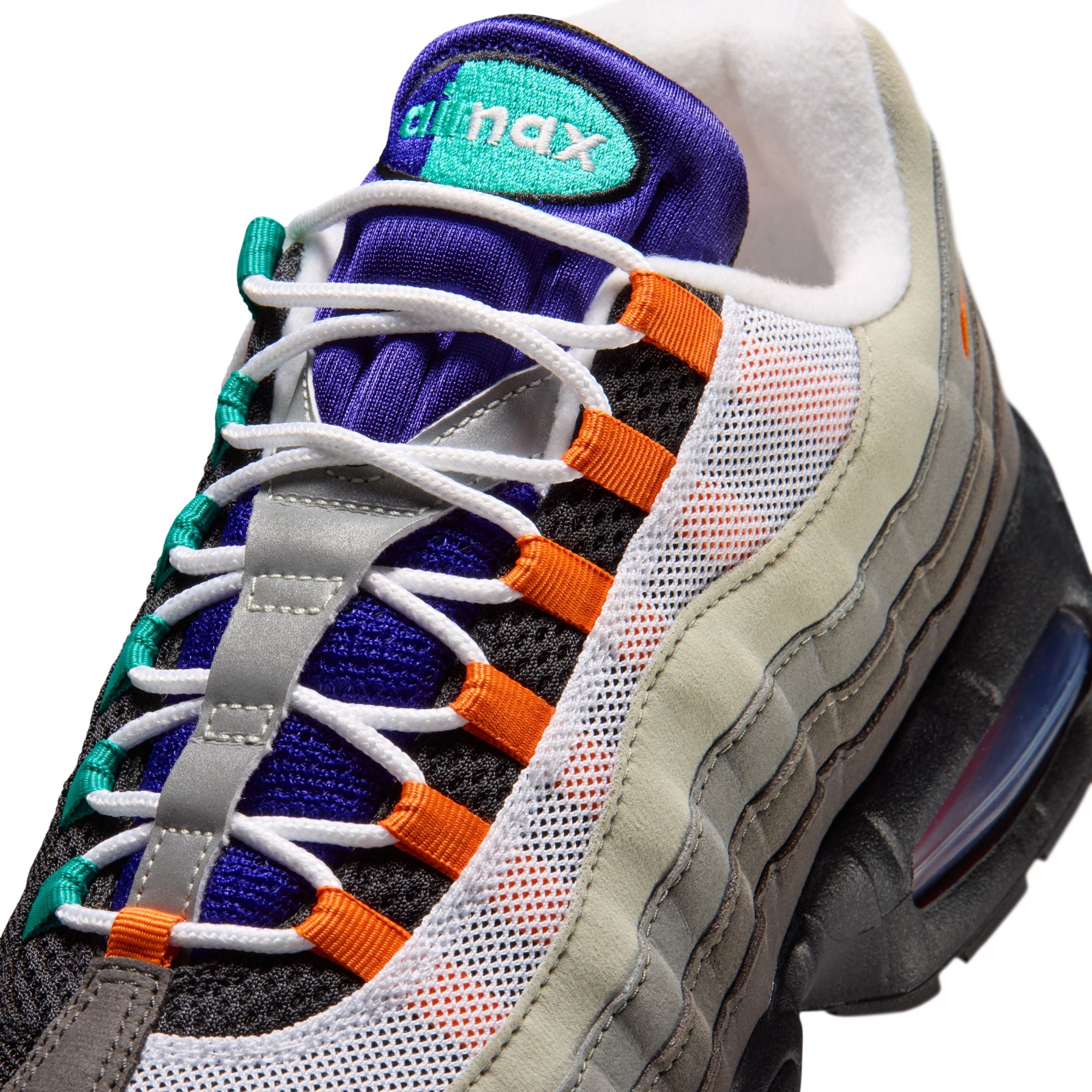 Men's Nike Air Max 95 Big Bubble Premium - BLACK/VOLT-WHITE