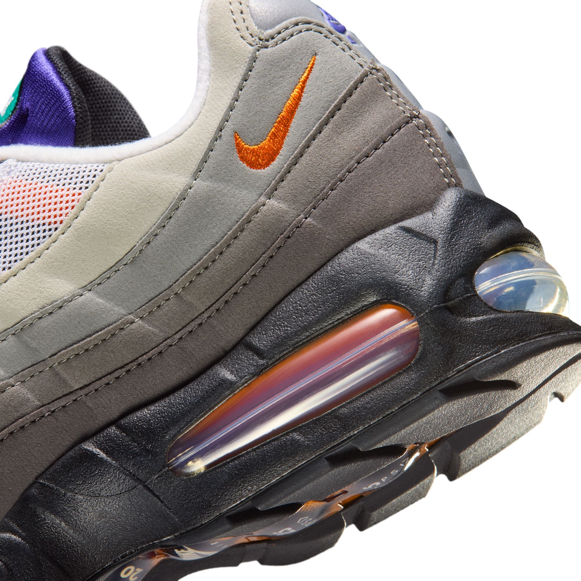 Men's Nike Air Max 95 Big Bubble Premium - BLACK/VOLT-WHITE