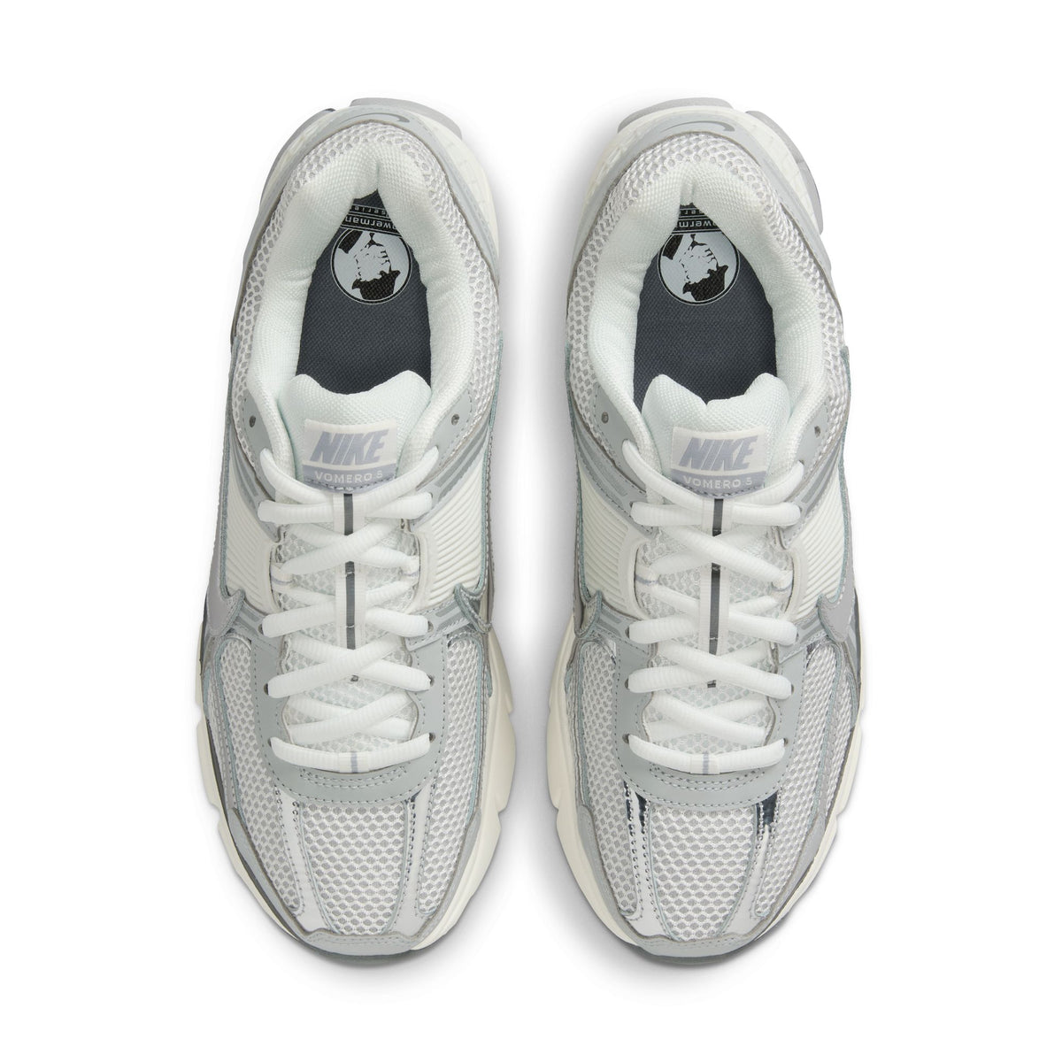 Men&#39;s Nike Zoom Vomero 5 - SUMMIT WHITE/METALLIC SILVER