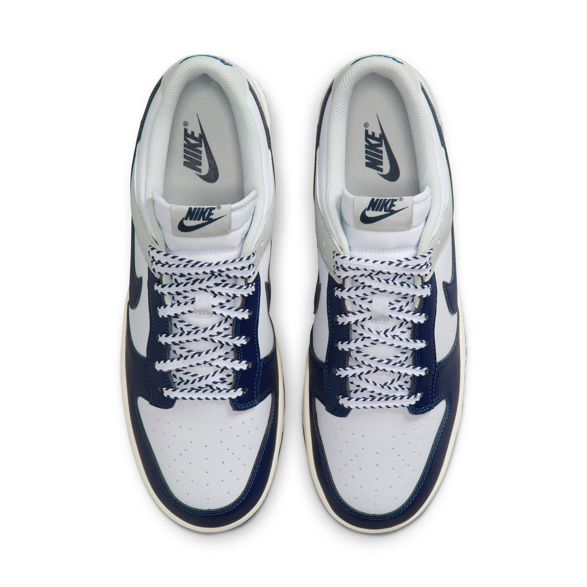 Men&#39;s Nike Dunk Low Retro - WHITE/MIDNIGHT NAVY-PHOTON DUST