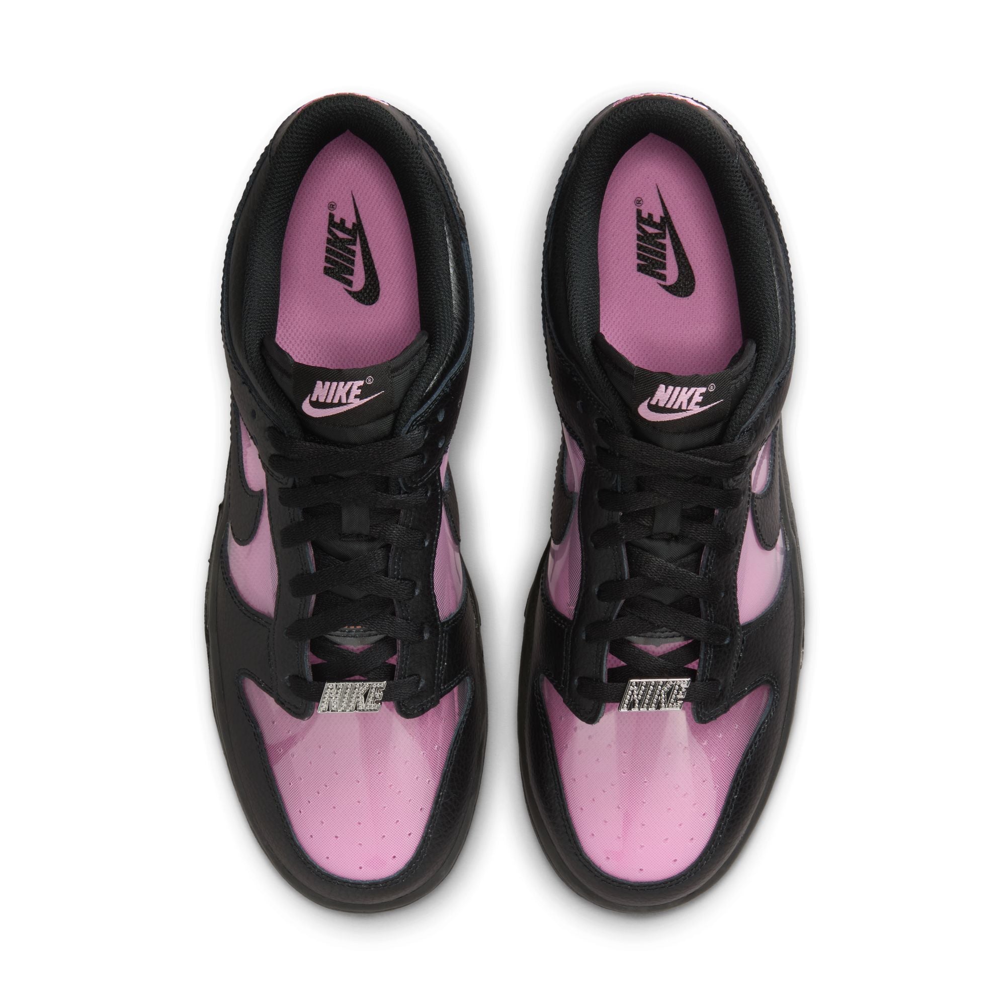 Men's Nike Dunk Low Retro Premium - PINK RISE/BLACK-BLACK
