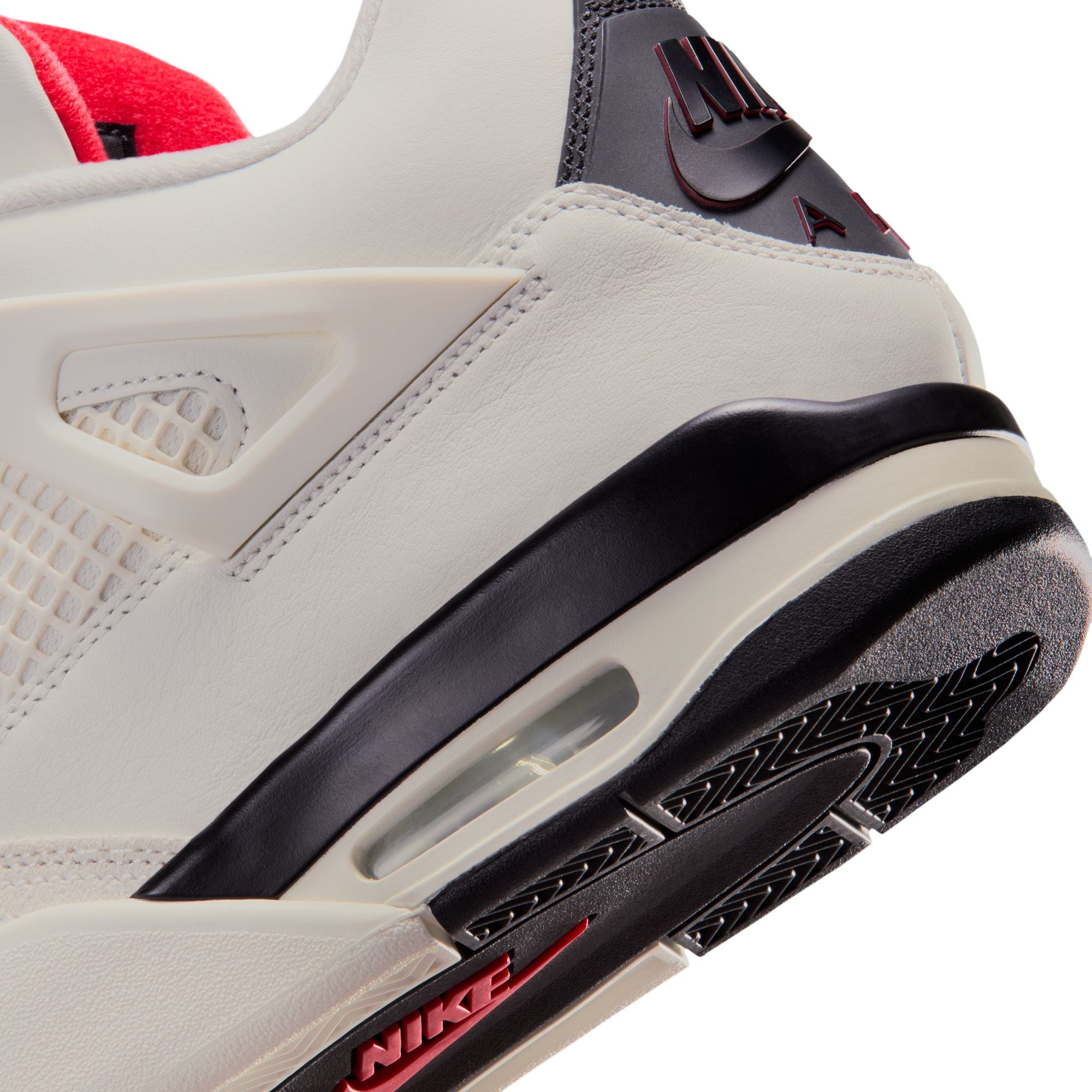Men's Air Jordan 4 Retro OG "Flight Club" - SAIL/BLACK-UNIVERSITY RED