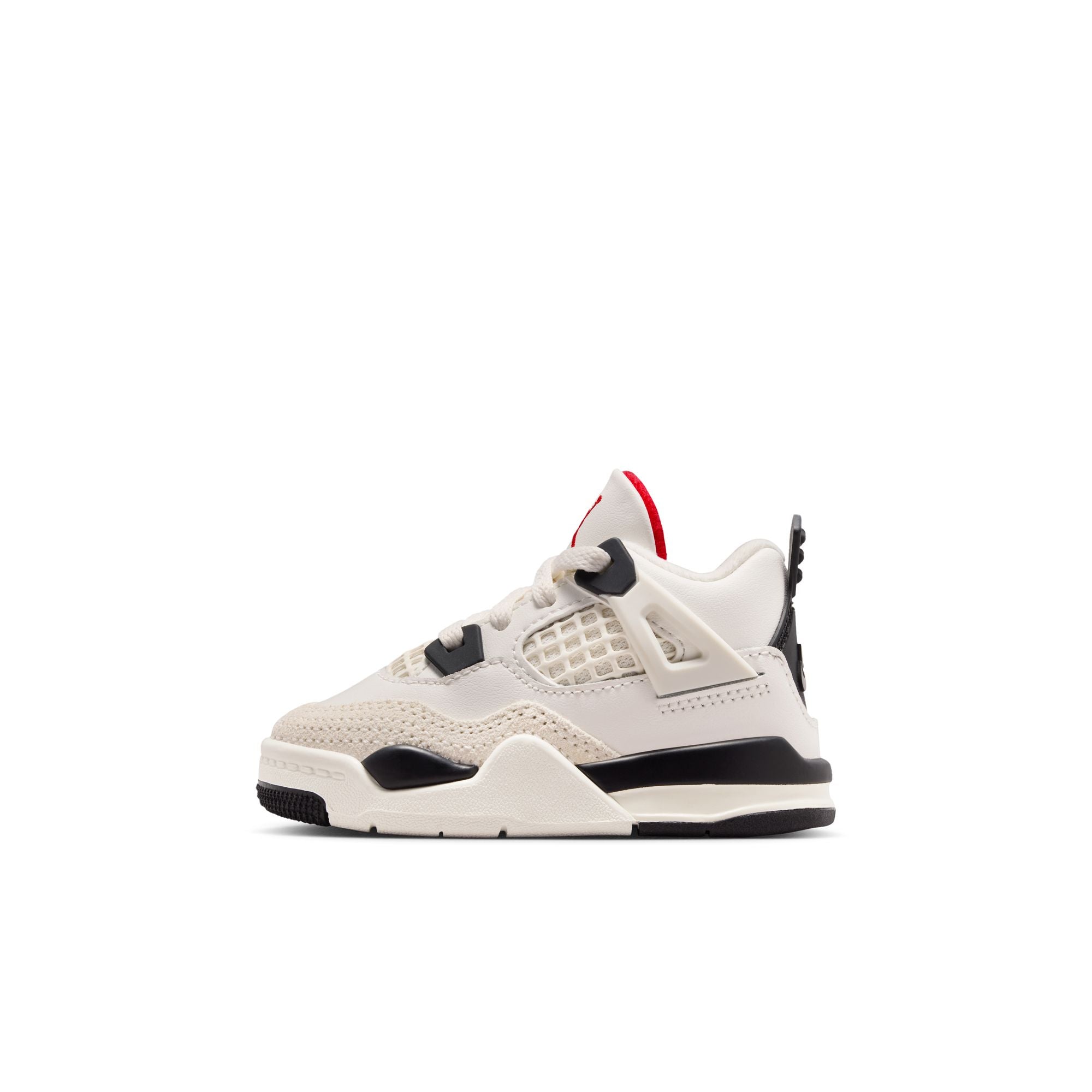 Toddler's Jordan 4 Retro OG "Flight Club" - SAIL/BLACK-UNIVERSITY RED