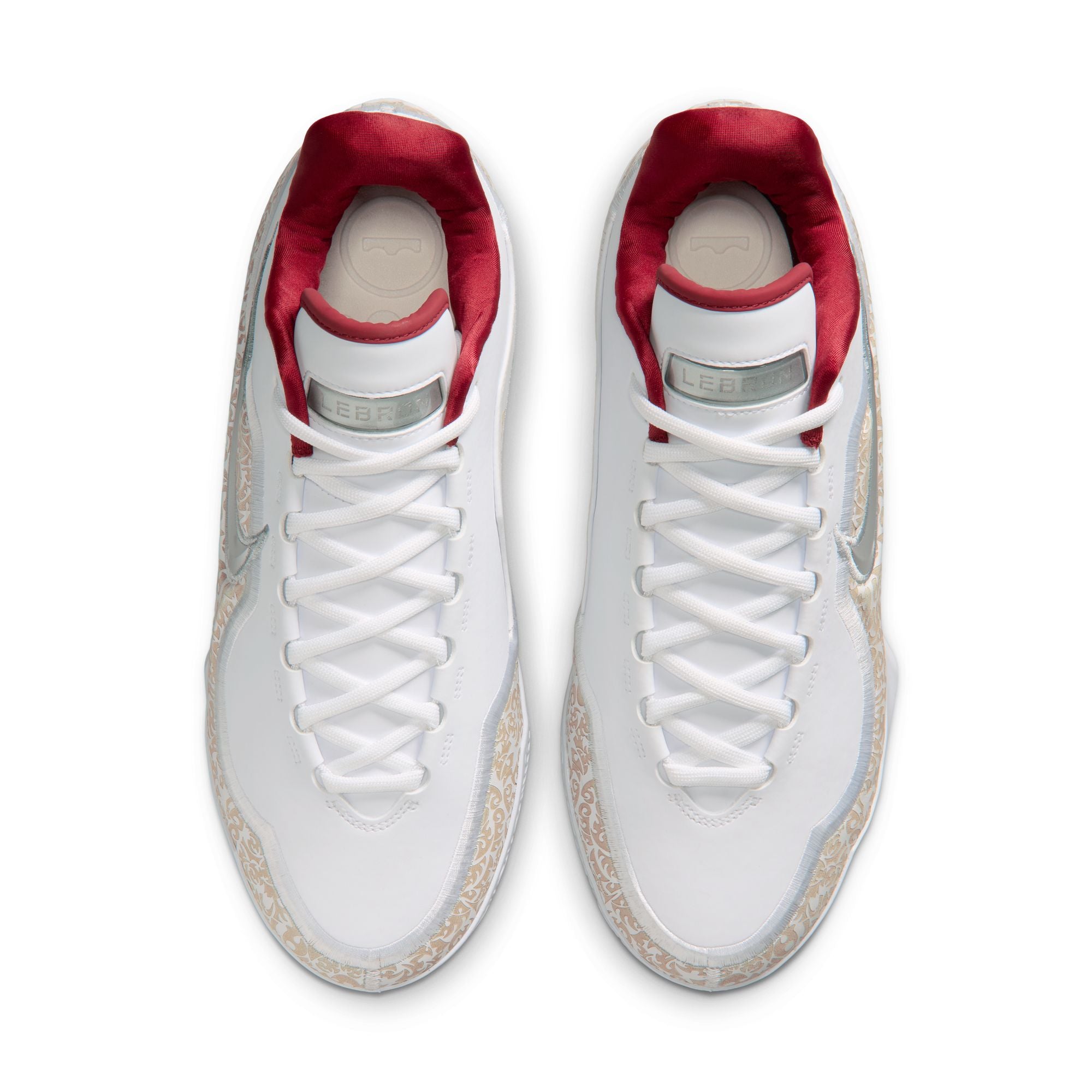 Men's Lebron XXIII - WHITE/METALLIC SILVER-TEAM RED