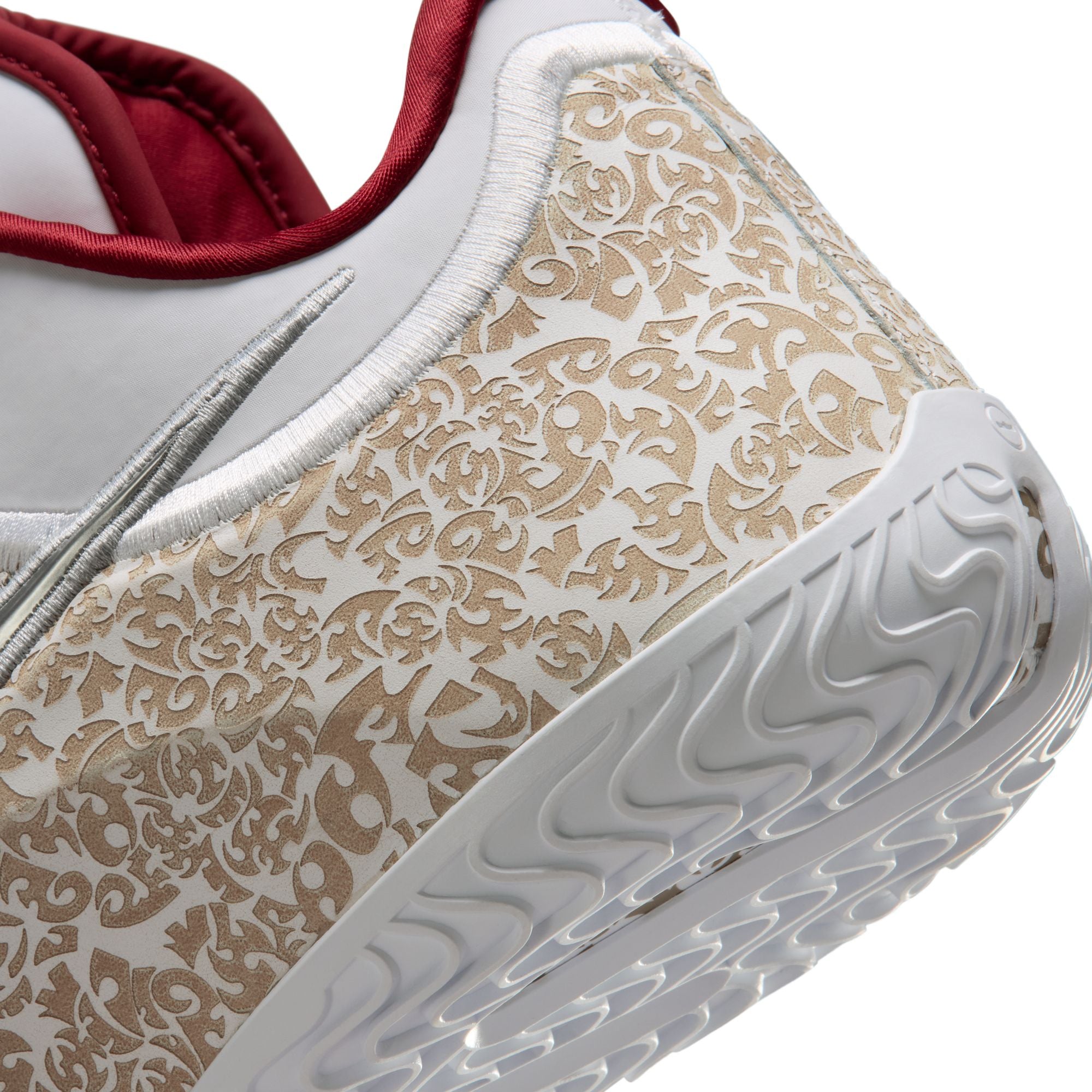 Men's Lebron XXIII - WHITE/METALLIC SILVER-TEAM RED