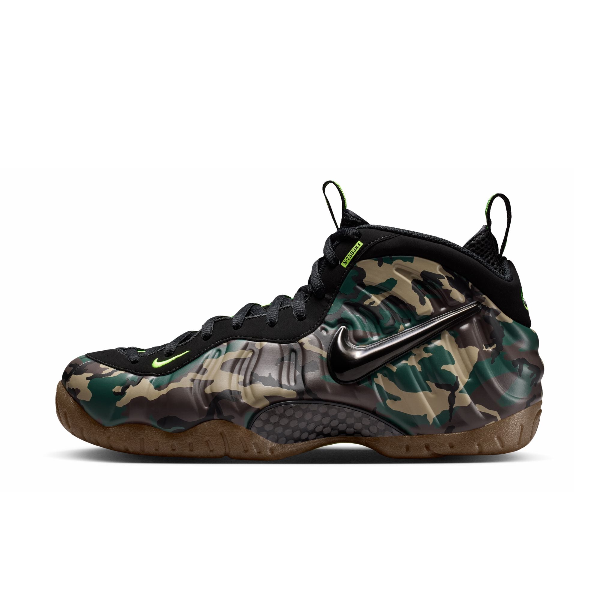 Men's Nike Air Foamposite Pro Premium - BLACK/CAMO
