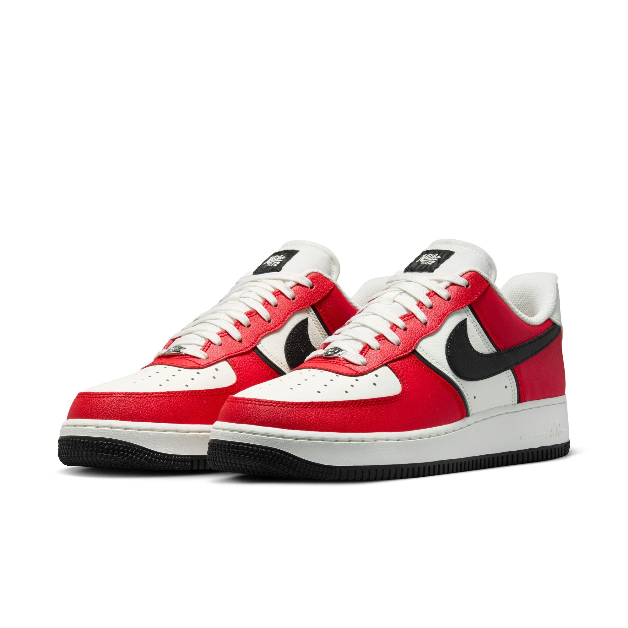 Men's Nike Air Force 1 '07 LV8 - UNIVERSITY RED/BLACK-SAIL