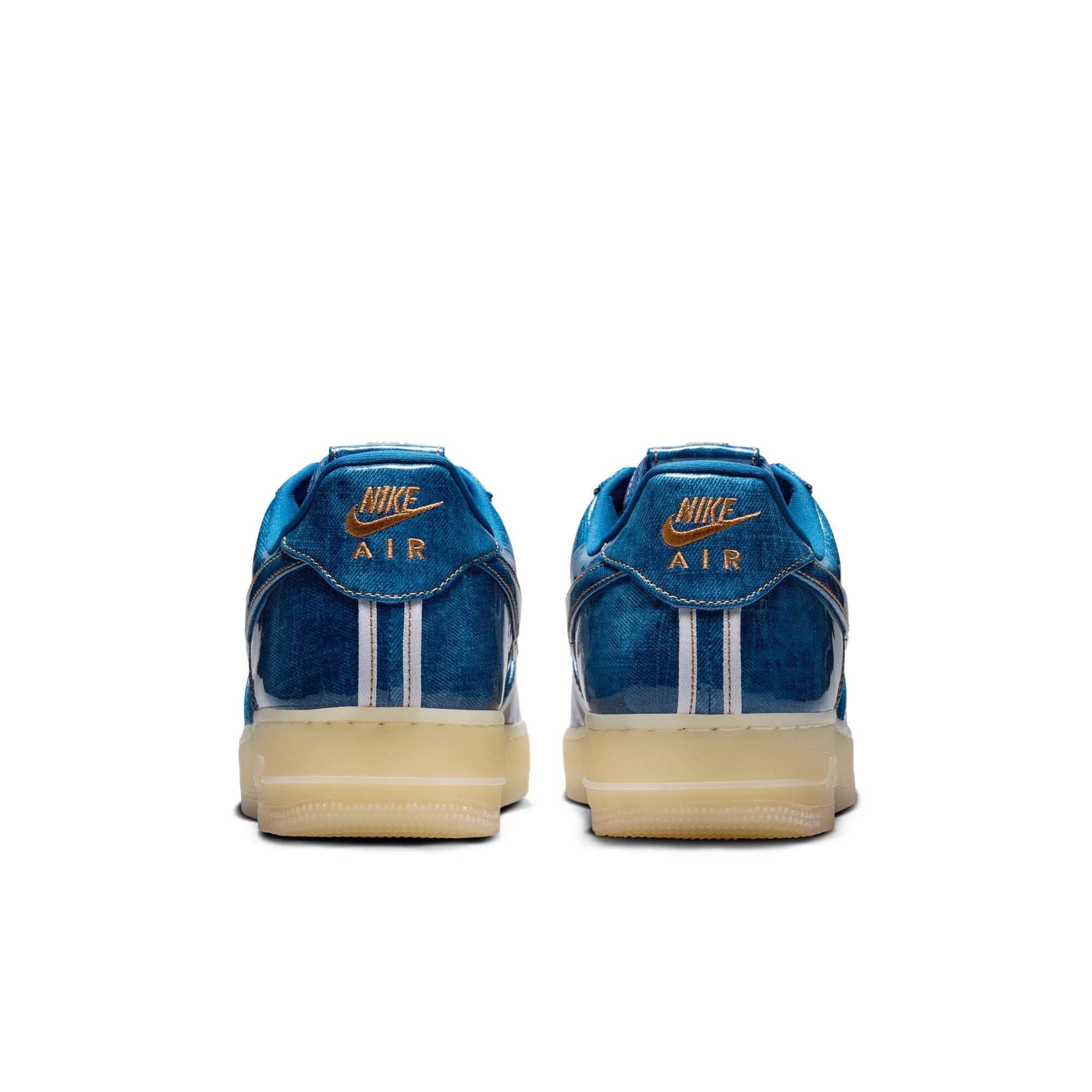 Men's Nike Air Force 1 Retro-COASTAL BLUE/COASTAL BLUE-NATURAL-FLAX