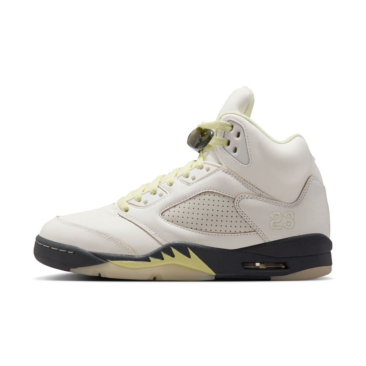 Women&#39;s Air Jordan 5 Retro &quot;Luminous Green and Sail&quot; - SAIL/LUMINOUS GREEN-ANTHRACITE