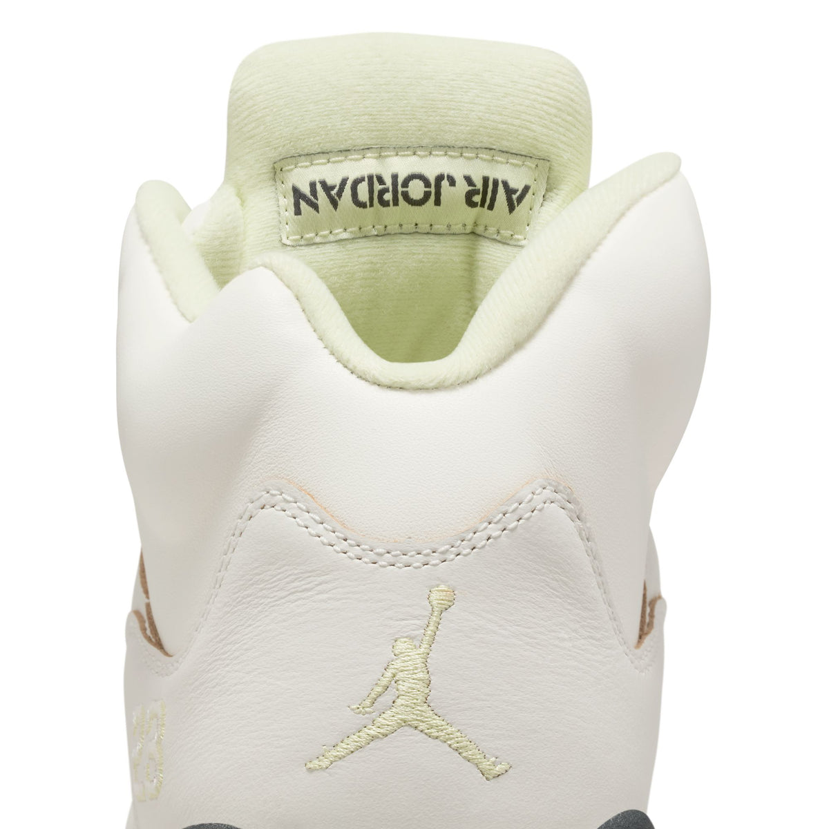 Women&#39;s Air Jordan 5 Retro &quot;Luminous Green and Sail&quot; - SAIL/LUMINOUS GREEN-ANTHRACITE