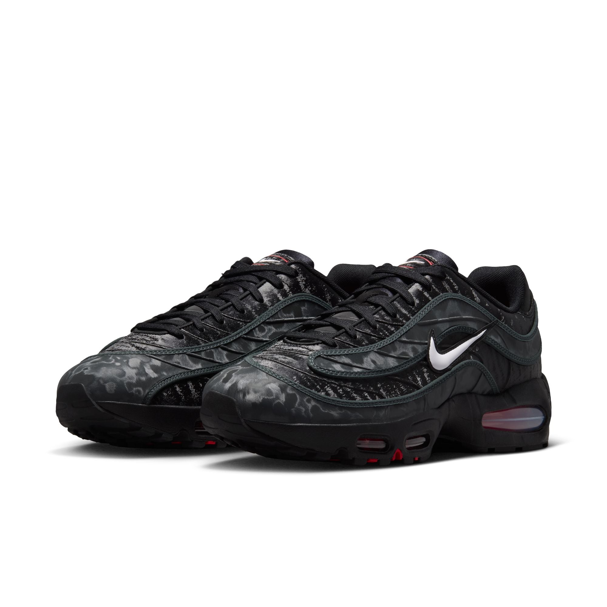 Men's Nike Air Max "Joga Bonito"  BLACK/WHITE-UNIVERSITY RED-DK SMOKE GREY