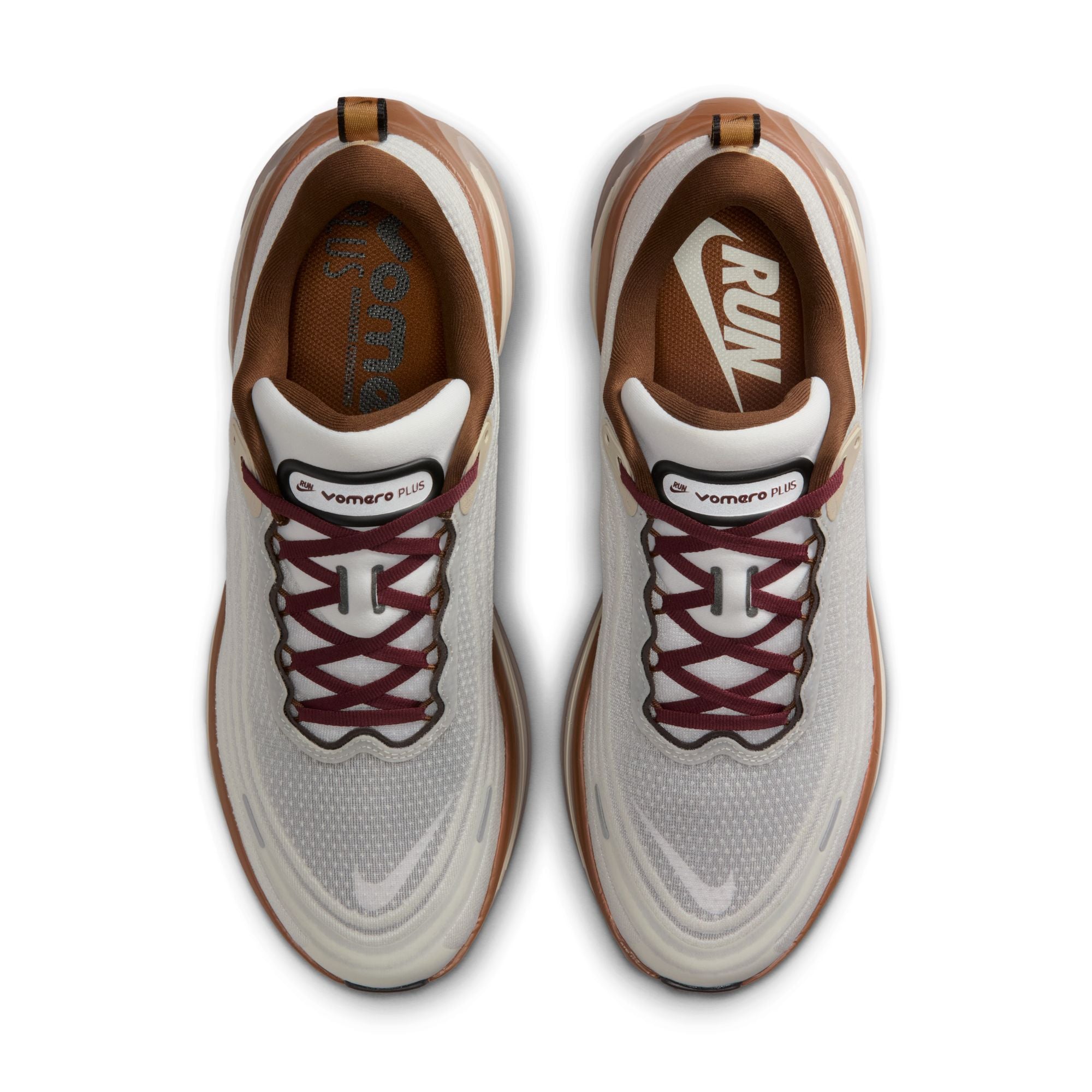 Men's Nike Vomero Plus  - SAIL/PECAN-CALDERA BROWN-BLACK
