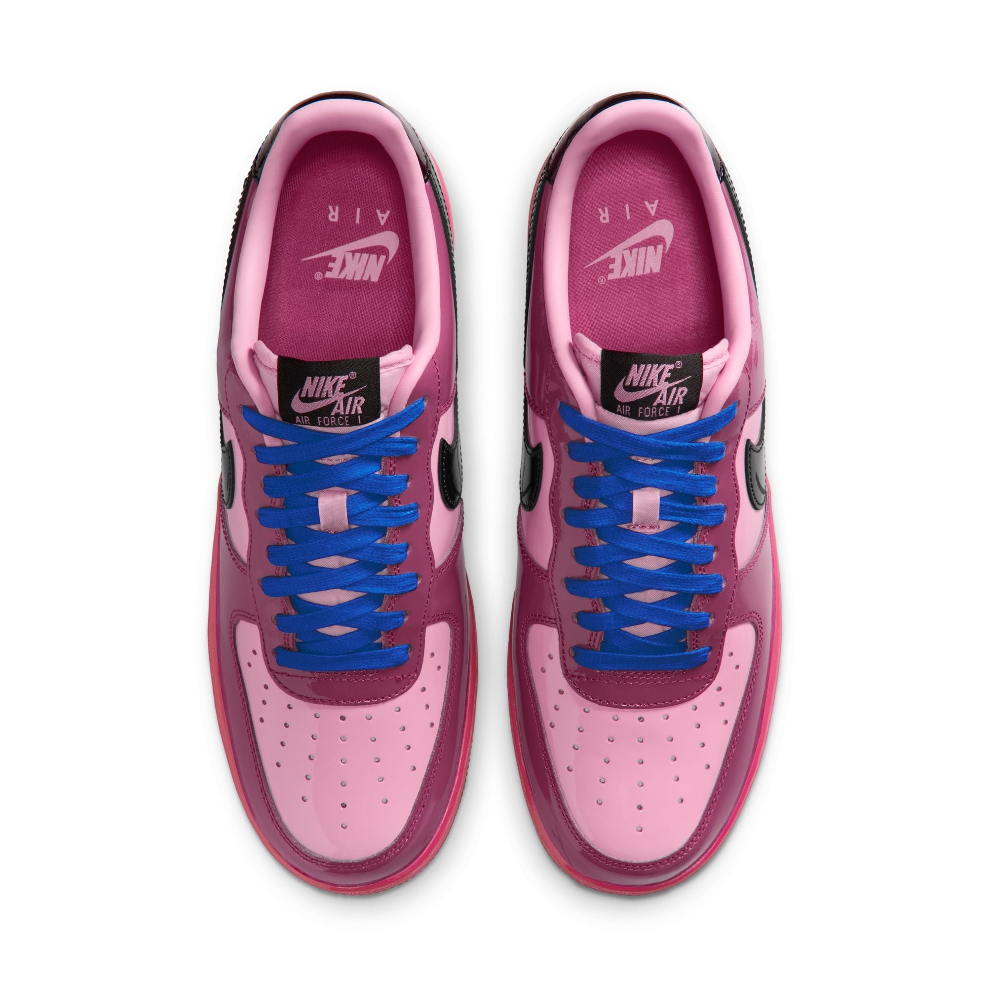 Men's Nike Air Force 1 Low - PINK COOLER/BLACK-MULBERRY ROSE