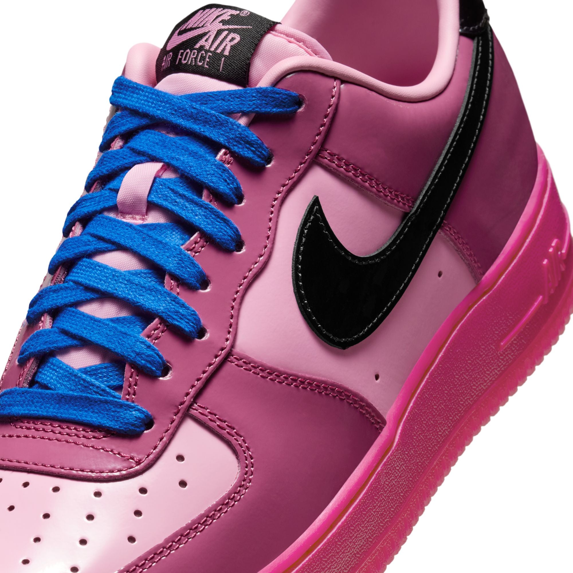 Men's Nike Air Force 1 Low - PINK COOLER/BLACK-MULBERRY ROSE