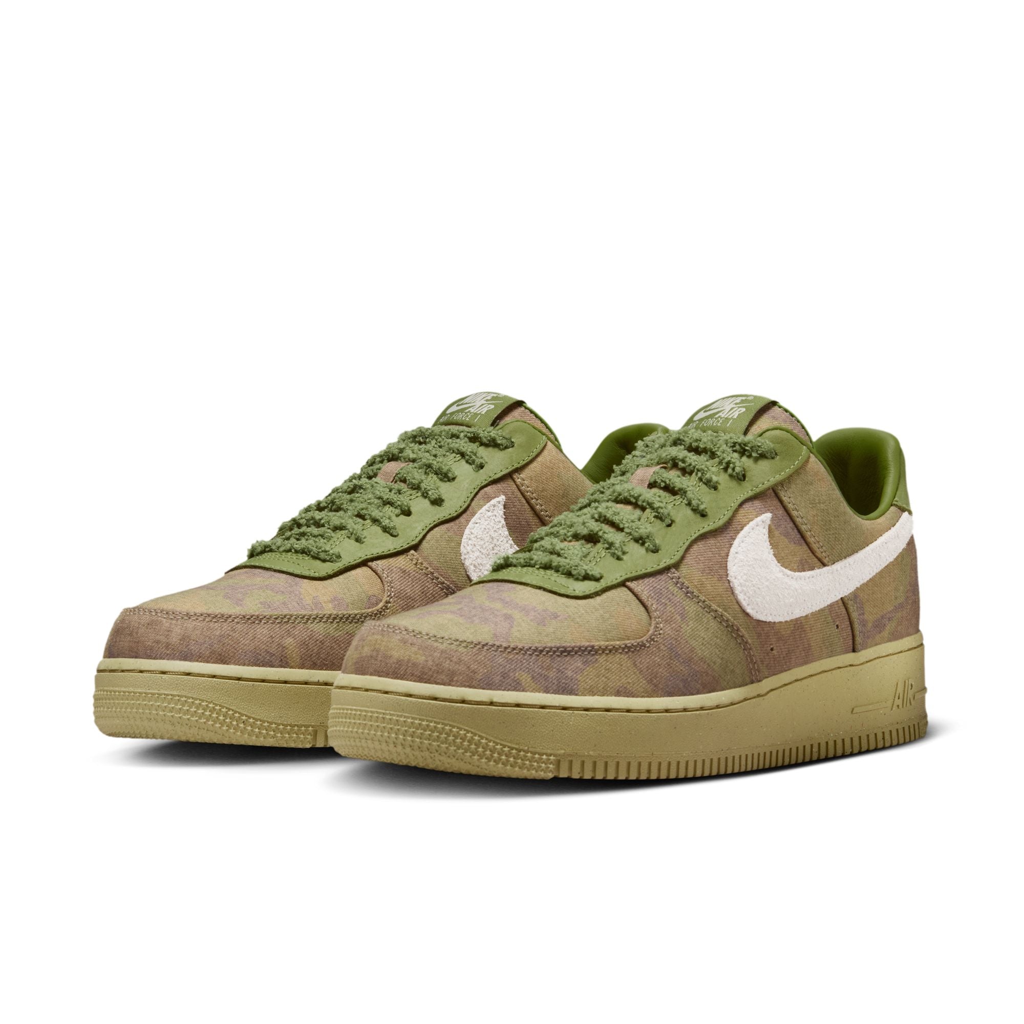 Men's Nike Air Force 1 Low - ASPARAGUS/WHEAT GRASS-ALUMINUM-PHANTOM