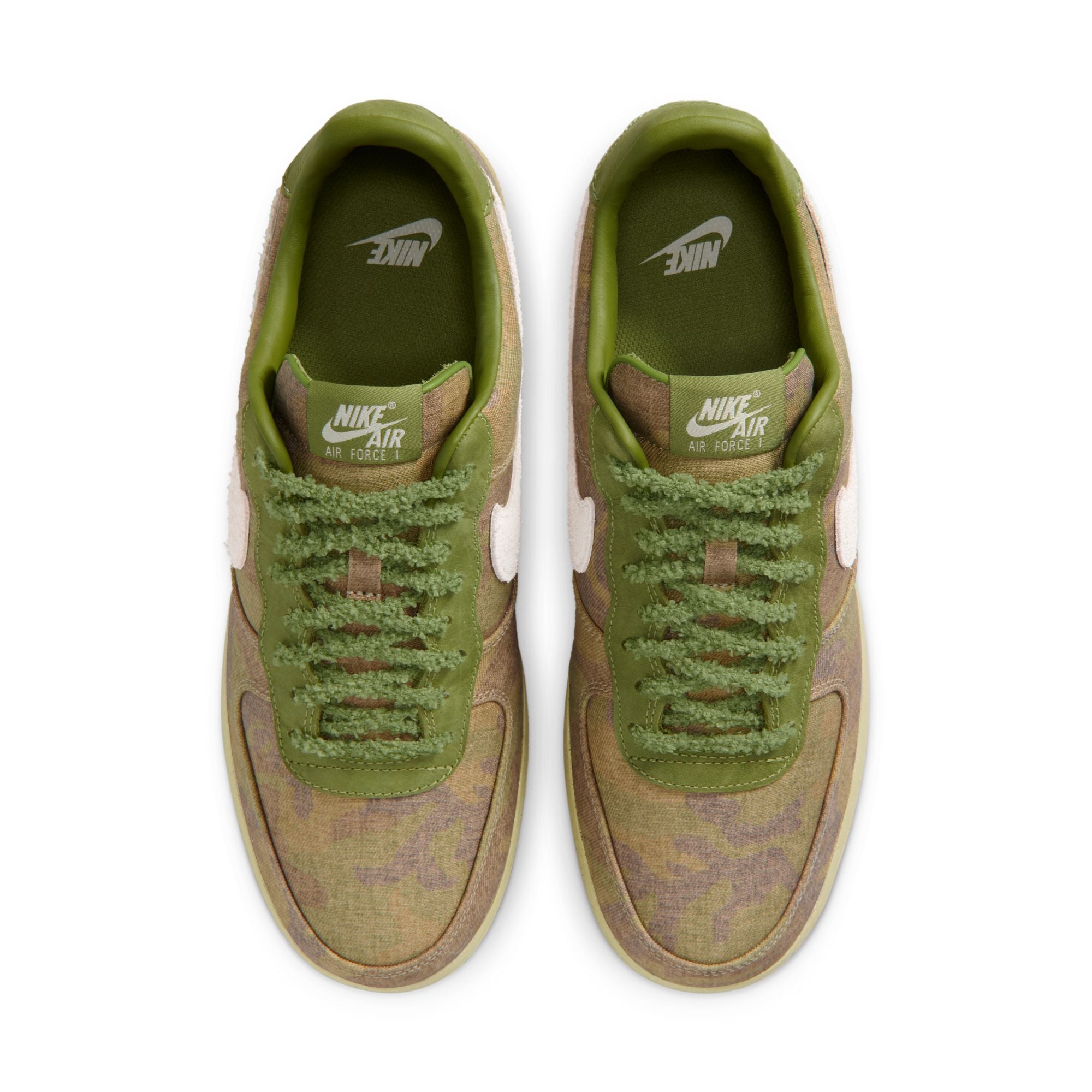Men's Nike Air Force 1 Low - ASPARAGUS/WHEAT GRASS-ALUMINUM-PHANTOM