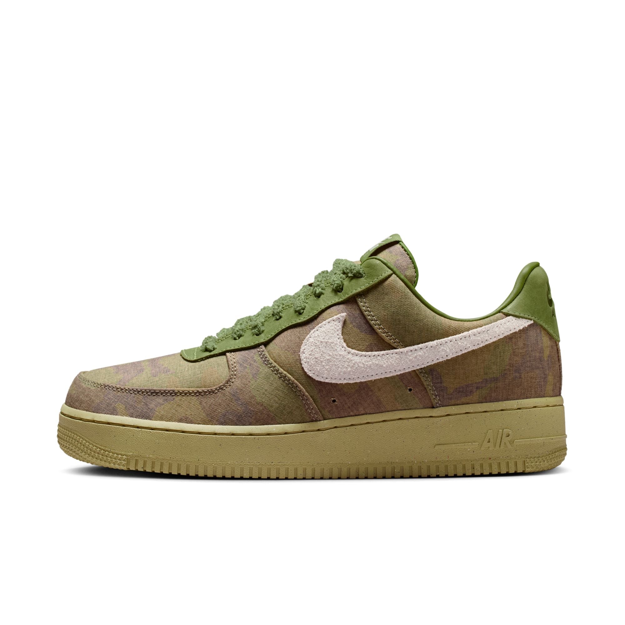 Men's Nike Air Force 1 Low - ASPARAGUS/WHEAT GRASS-ALUMINUM-PHANTOM