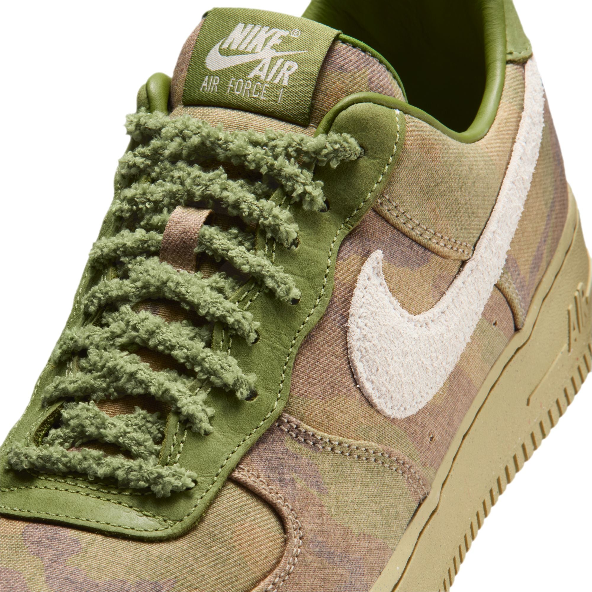 Men's Nike Air Force 1 Low - ASPARAGUS/WHEAT GRASS-ALUMINUM-PHANTOM