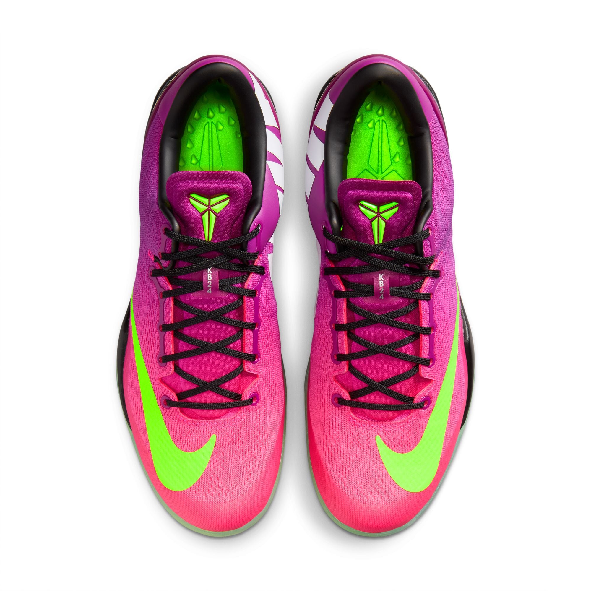 Men's Kobe 8 Protro "Mambacurial" - RED PLUM/ELECTRIC GREEN-PINK FLASH