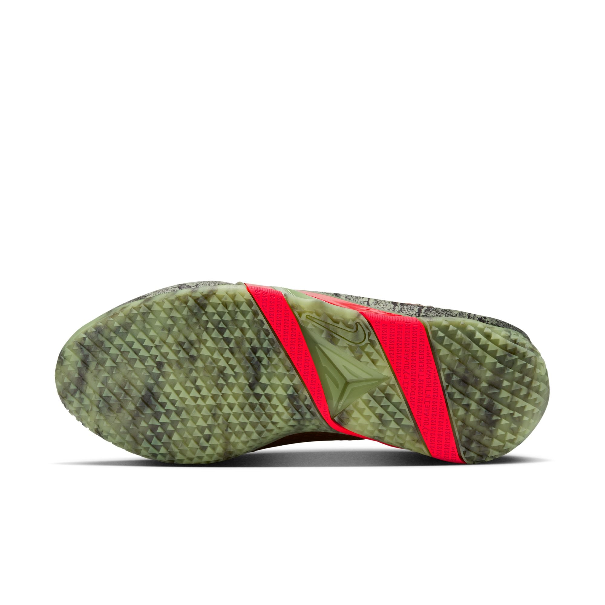 Men's Ja 4 "Zombie" - OIL GREEN/BRIGHT CRIMSON-LT LEMON TWIST