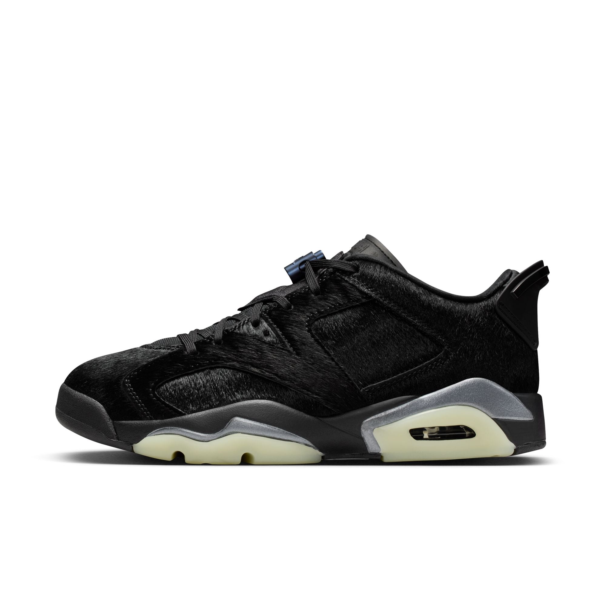 Women's Air Jordan 6 Retro Low - BLACK/BLACK-BLACK