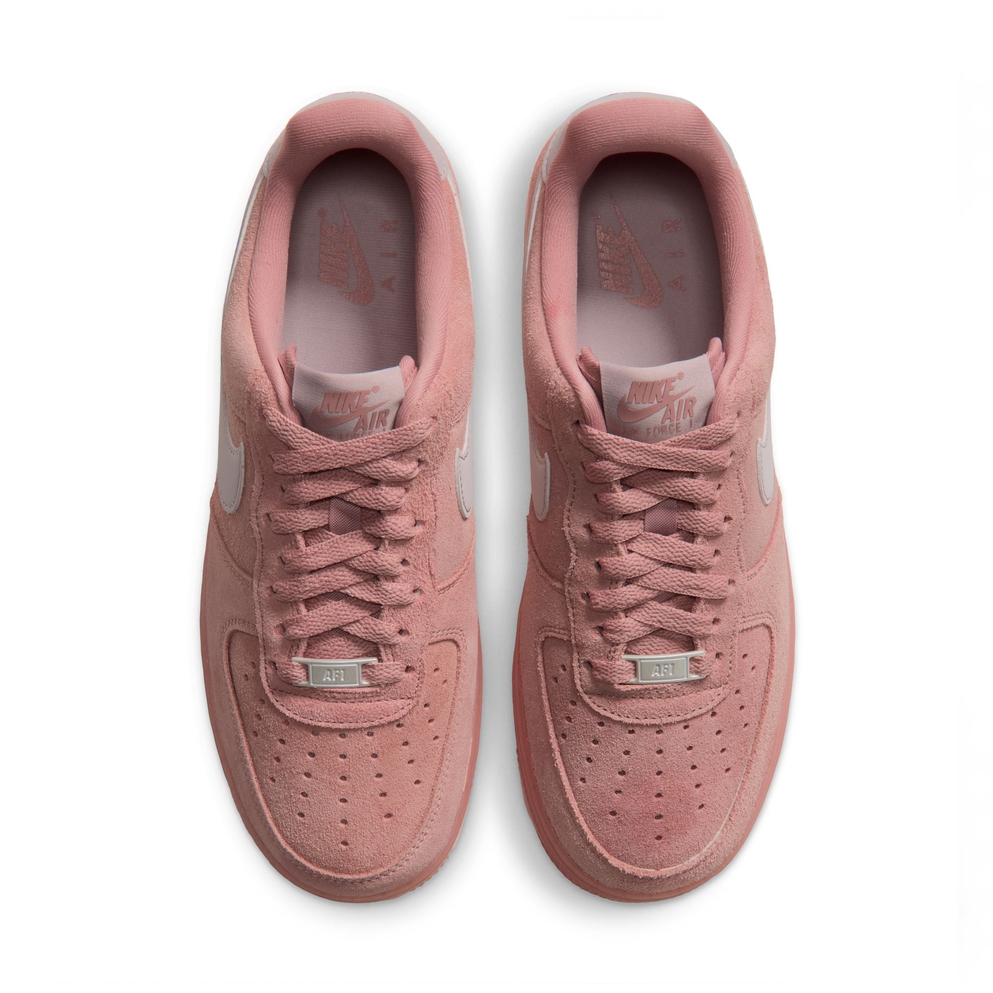 Women's Nike Air Force 1 '07 Suede - RUST PINK/PARTICLE ROSE