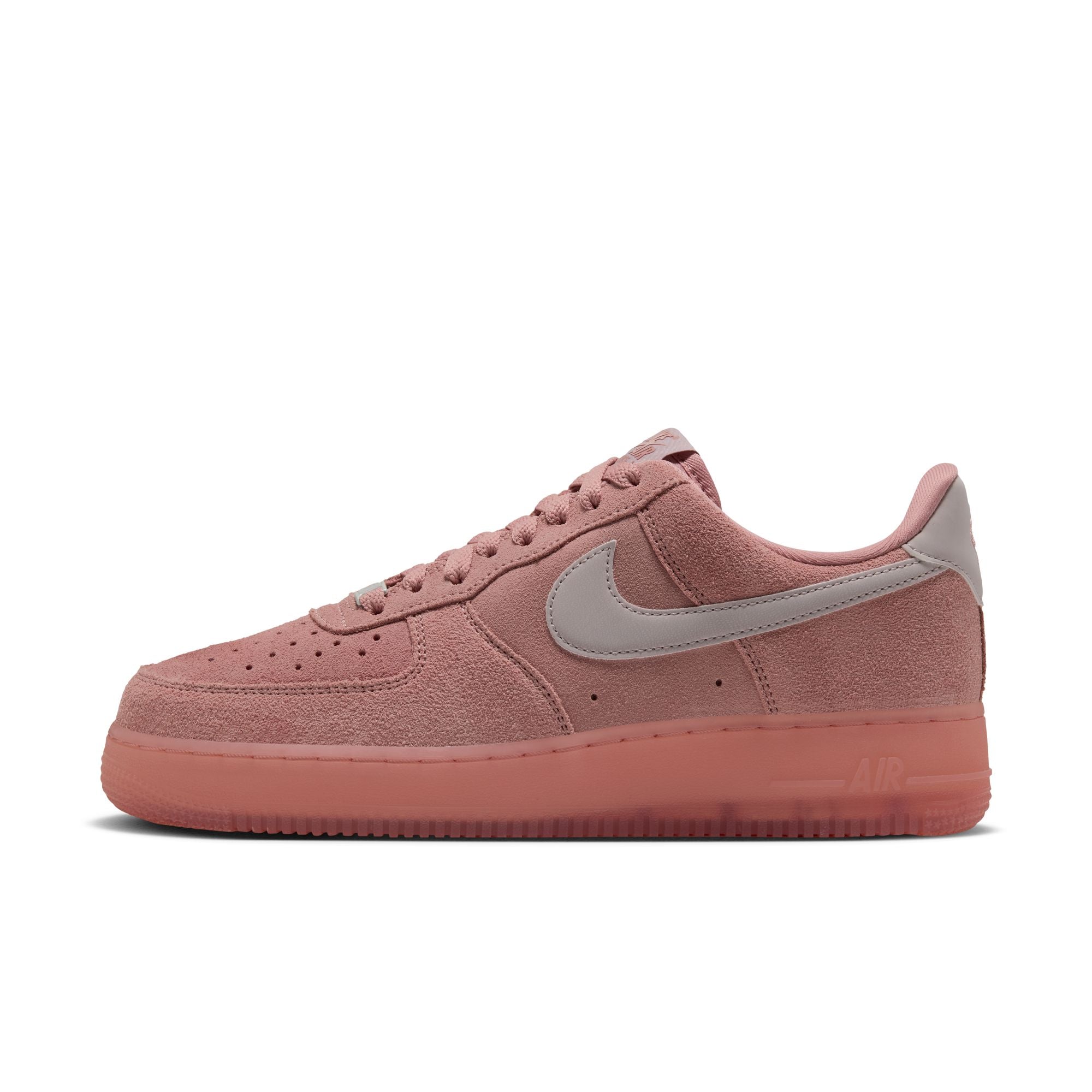 Women's Nike Air Force 1 '07 Suede - RUST PINK/PARTICLE ROSE