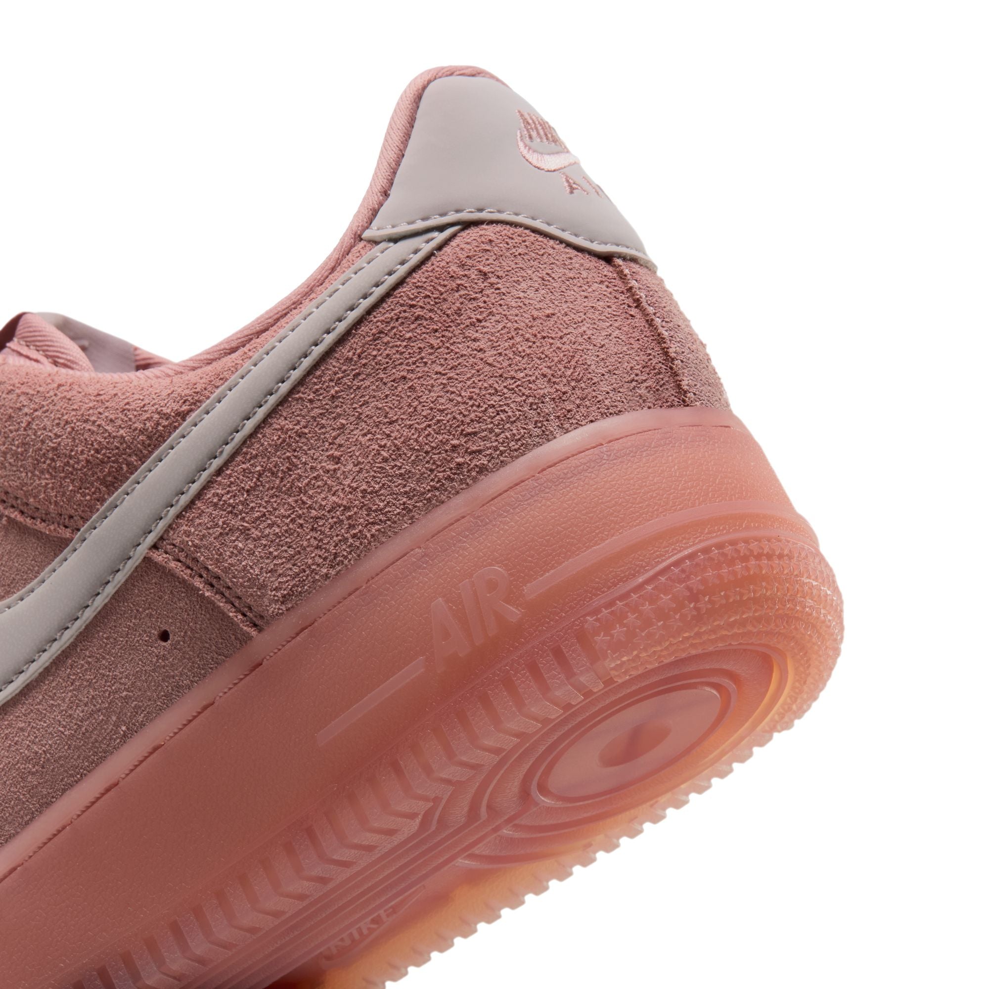 Women's Nike Air Force 1 '07 Suede - RUST PINK/PARTICLE ROSE