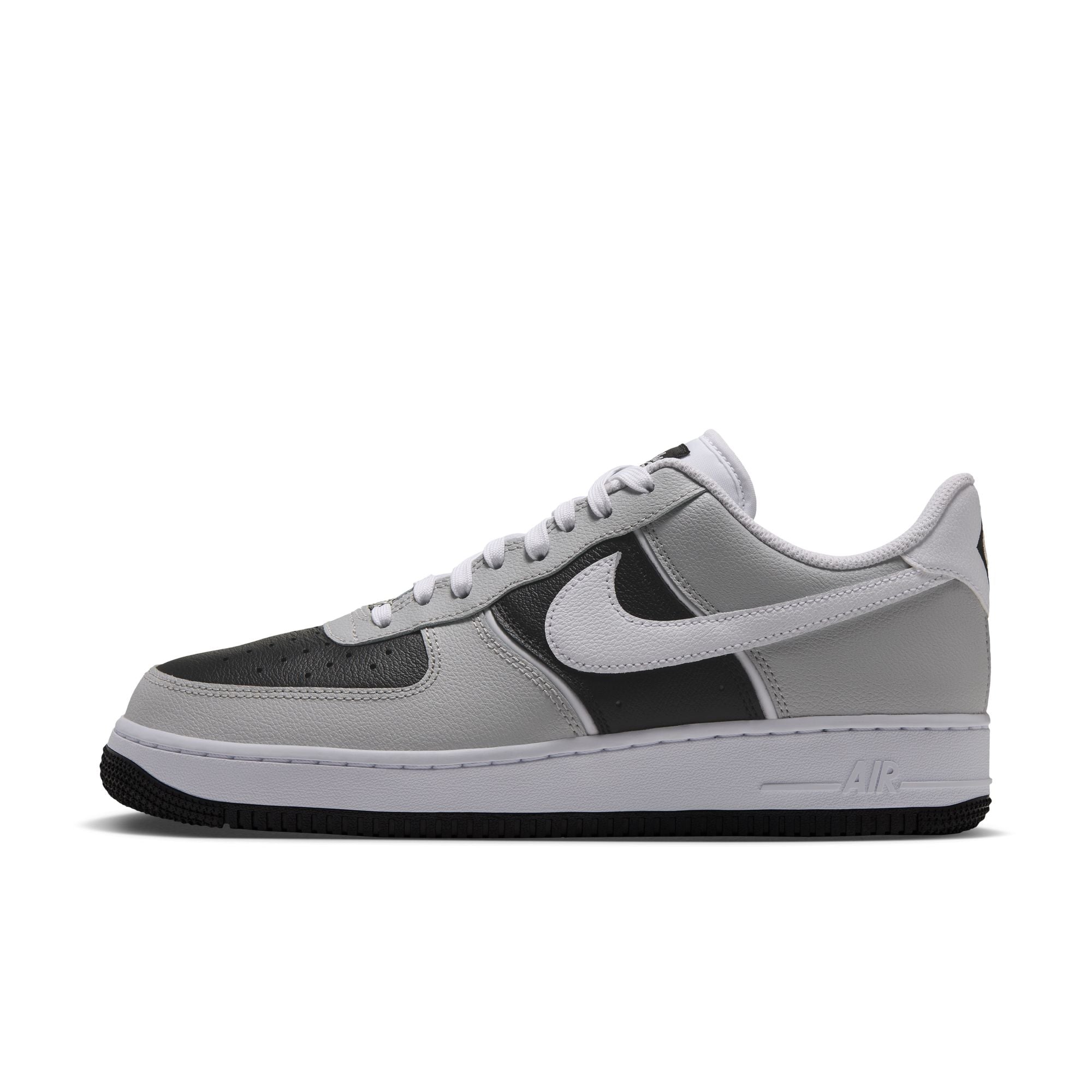 Men's Nike Air Force 1 '07 Lv8-GREY FOG/BLACK-SAIL-COCONUT MILK