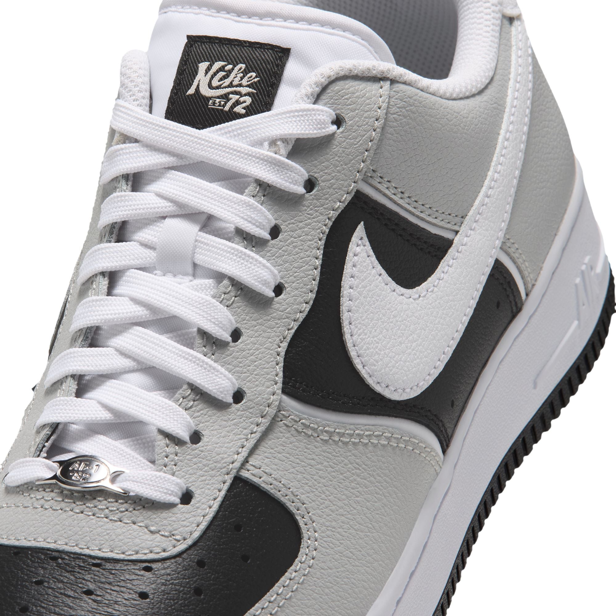 Men's Nike Air Force 1 '07 Lv8-GREY FOG/BLACK-SAIL-COCONUT MILK