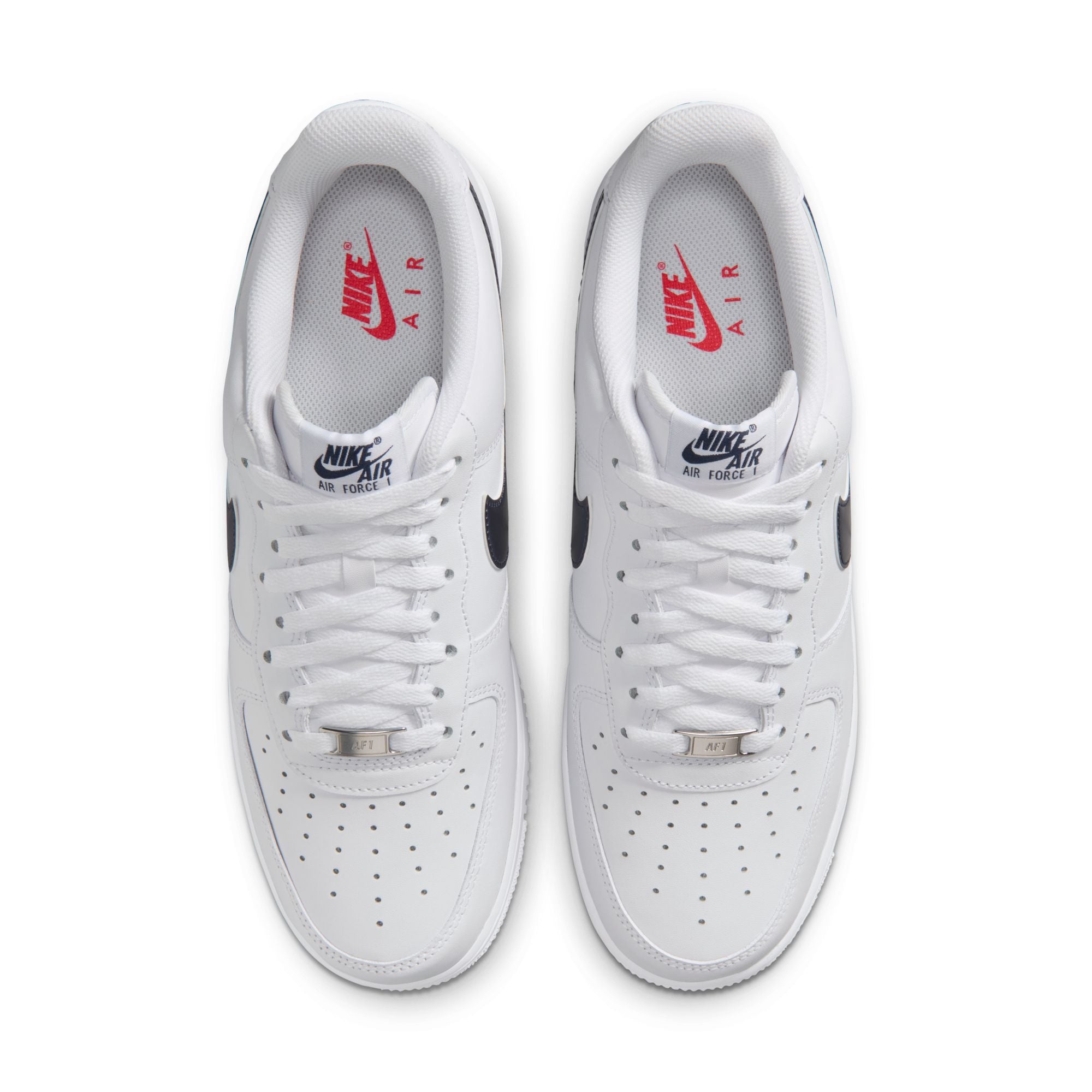 Men's Nike Air Force 1 '07 LV8 "USA" - WHITE/MIDNIGHT NAVY-UNIVERSITY RED
