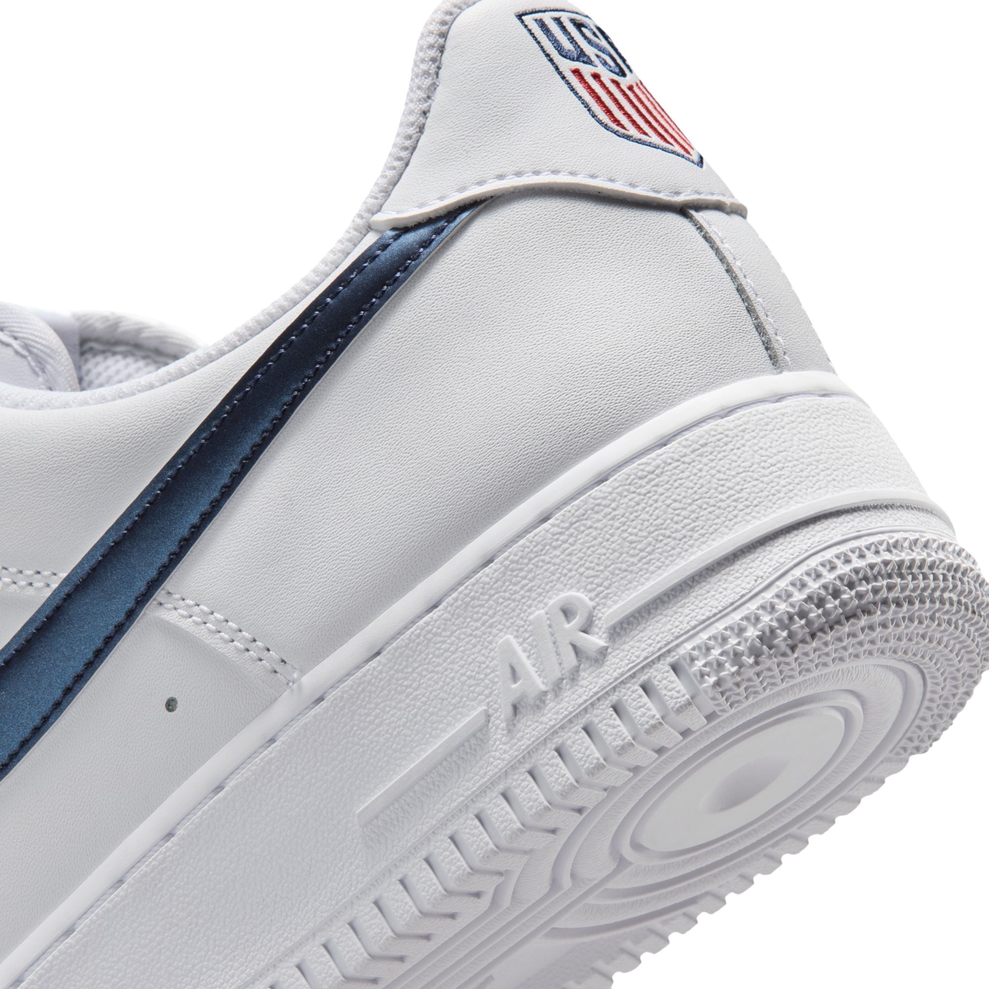 Men's Nike Air Force 1 '07 LV8 "USA" - WHITE/MIDNIGHT NAVY-UNIVERSITY RED