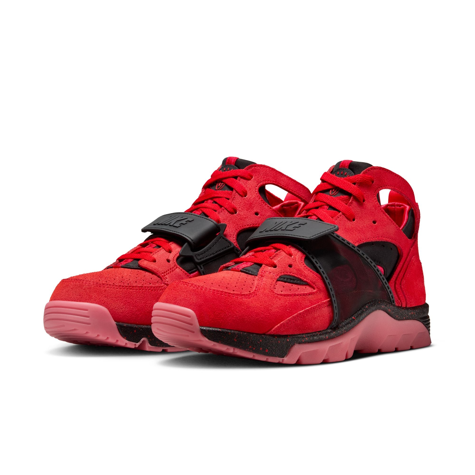 Men's Nike Air Trainer Huarache - CHALLENGE RED/BLACK-CHALLENGE RED