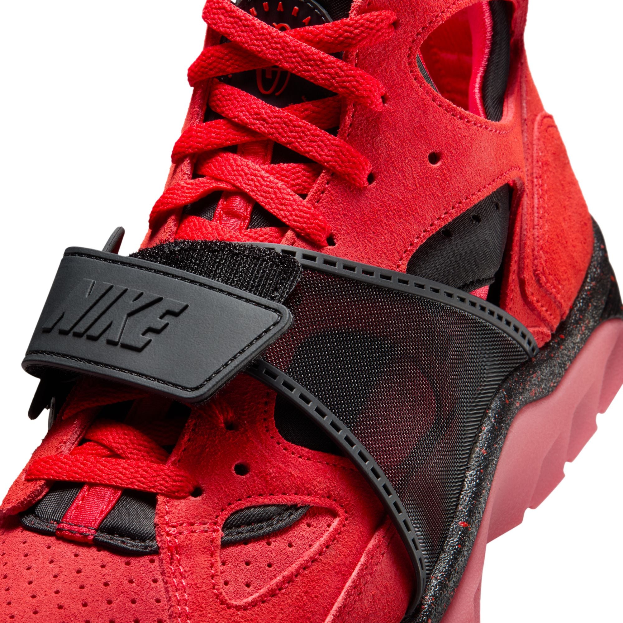 Men's Nike Air Trainer Huarache - CHALLENGE RED/BLACK-CHALLENGE RED