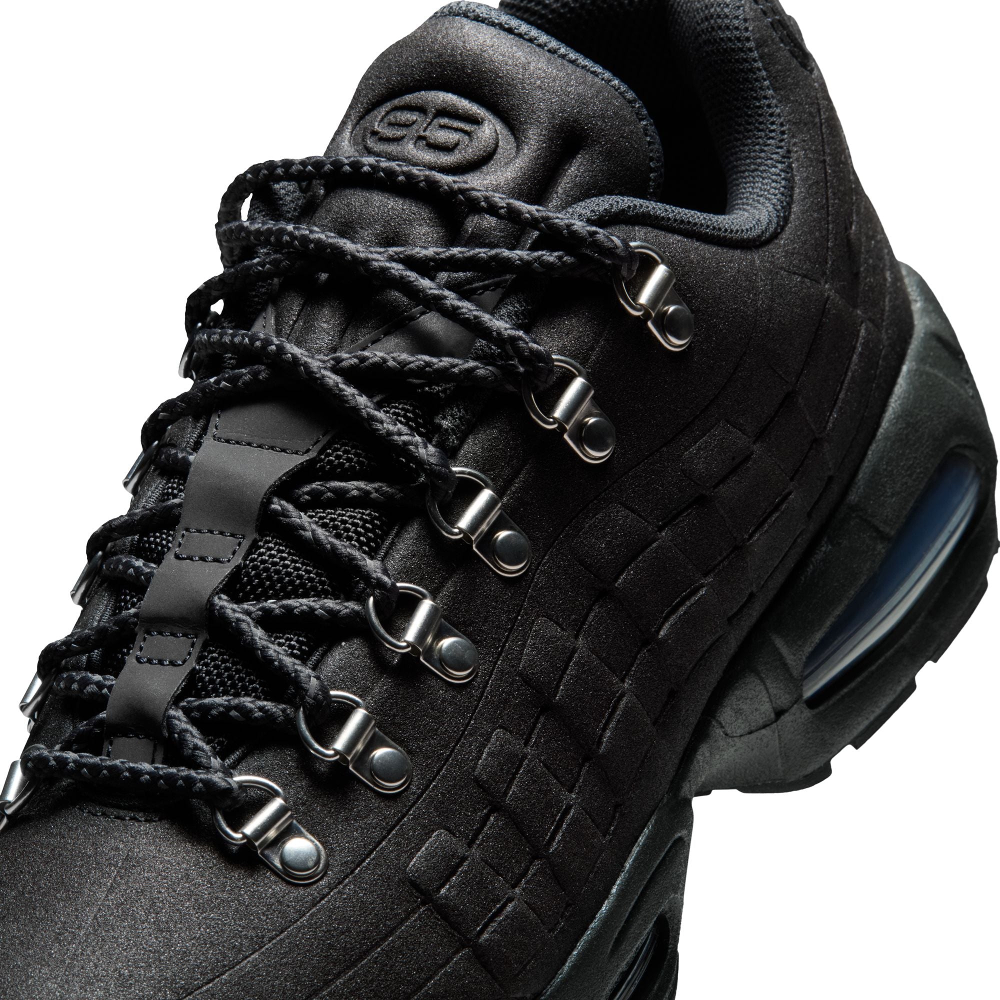 Men's Nike Air Max 95 Big Bubble "I-95" - BLACK/BLACK-OFF NOIR-METALLIC SILVER