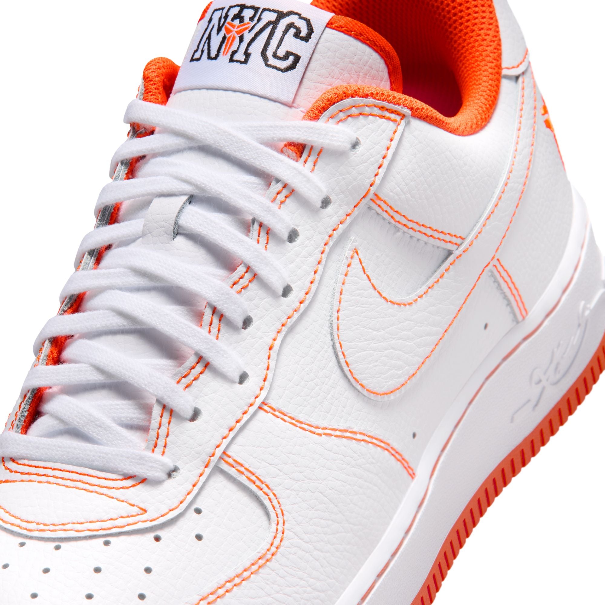 Men's Nike Air Force 1 Low Protro - WHITE/WHITE-SAFETY ORANGE