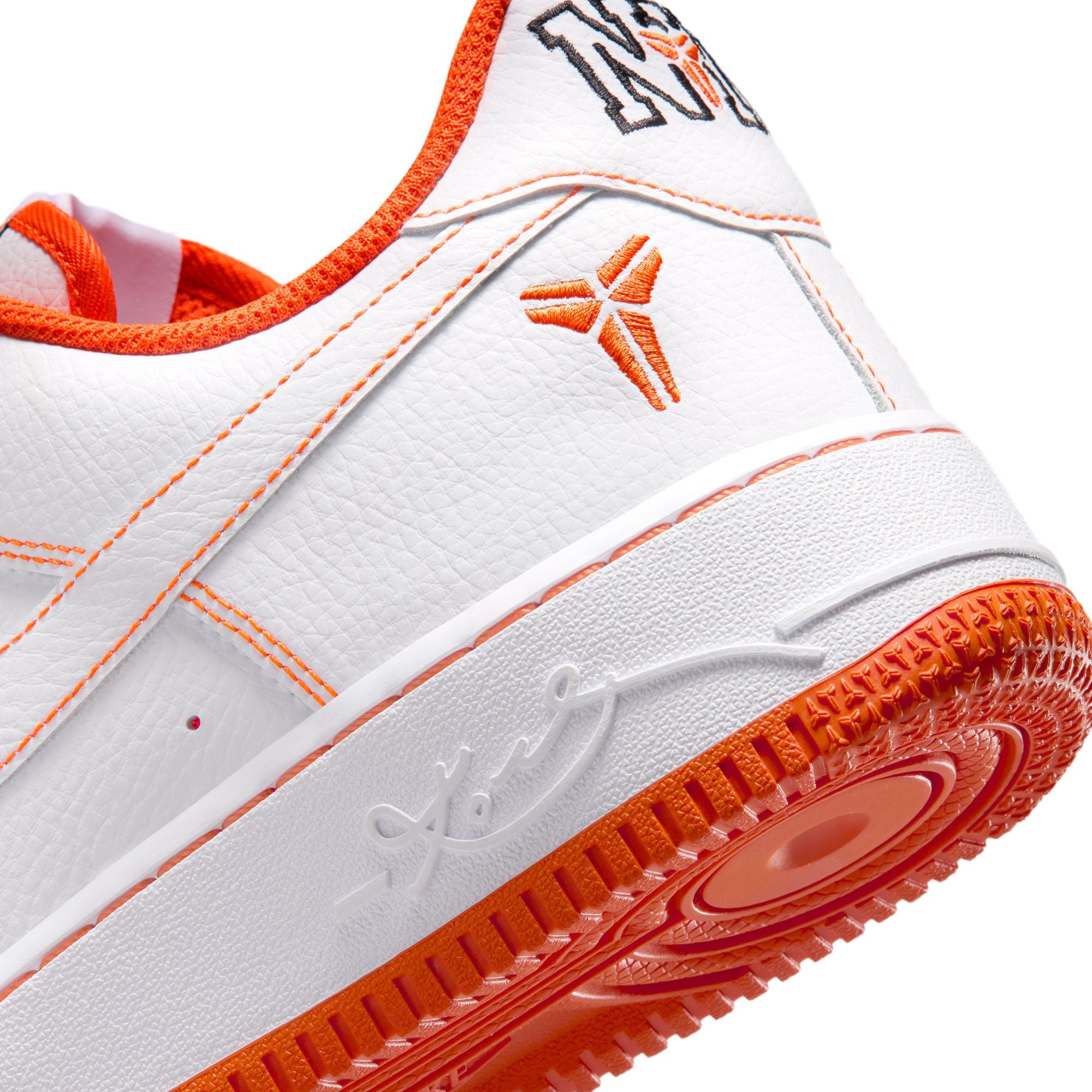 Men's Nike Air Force 1 Low Protro - WHITE/WHITE-SAFETY ORANGE