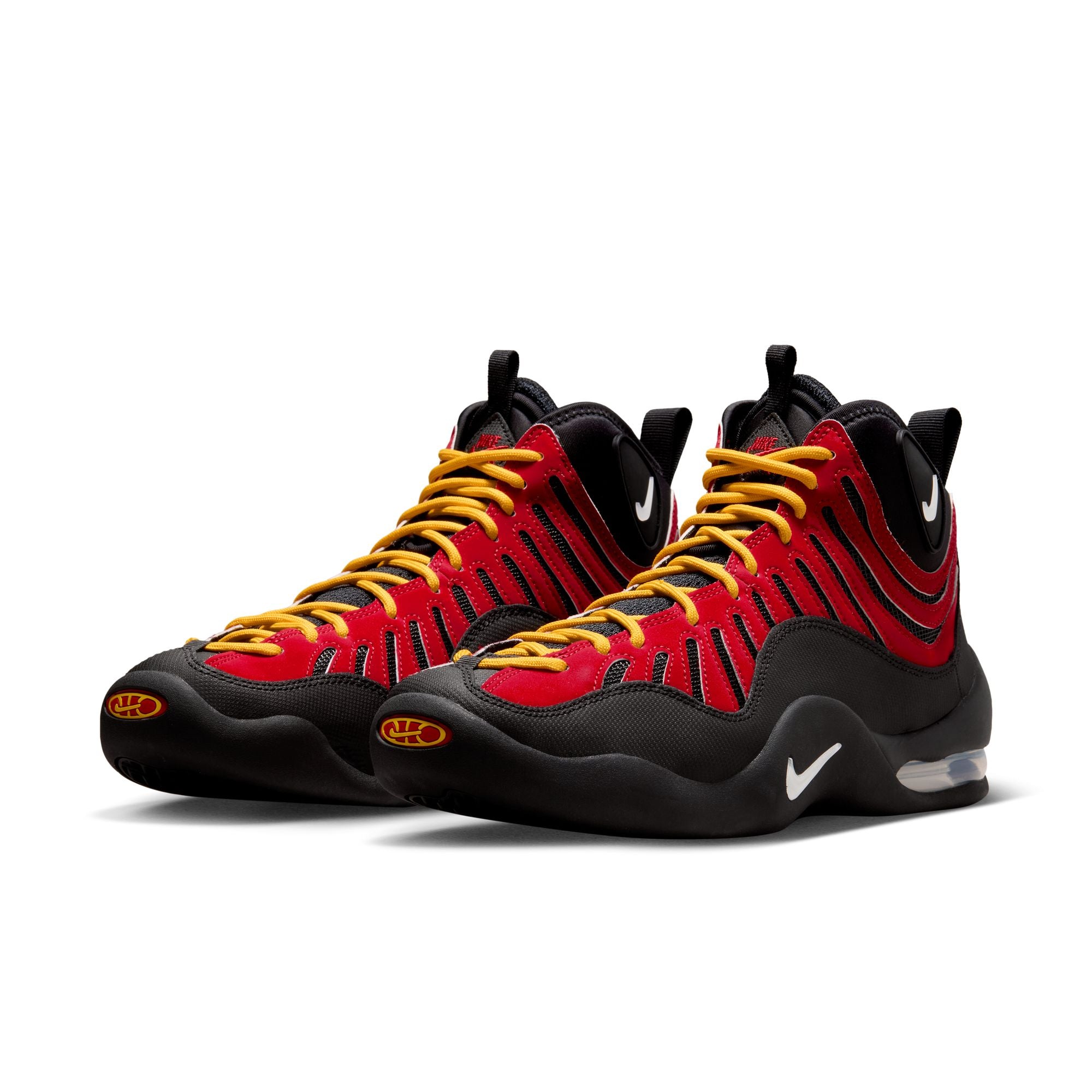 Men's Nike Air Bakin High SP - VARSITY RED/WHITE-VARSITY MAIZE-BLACK