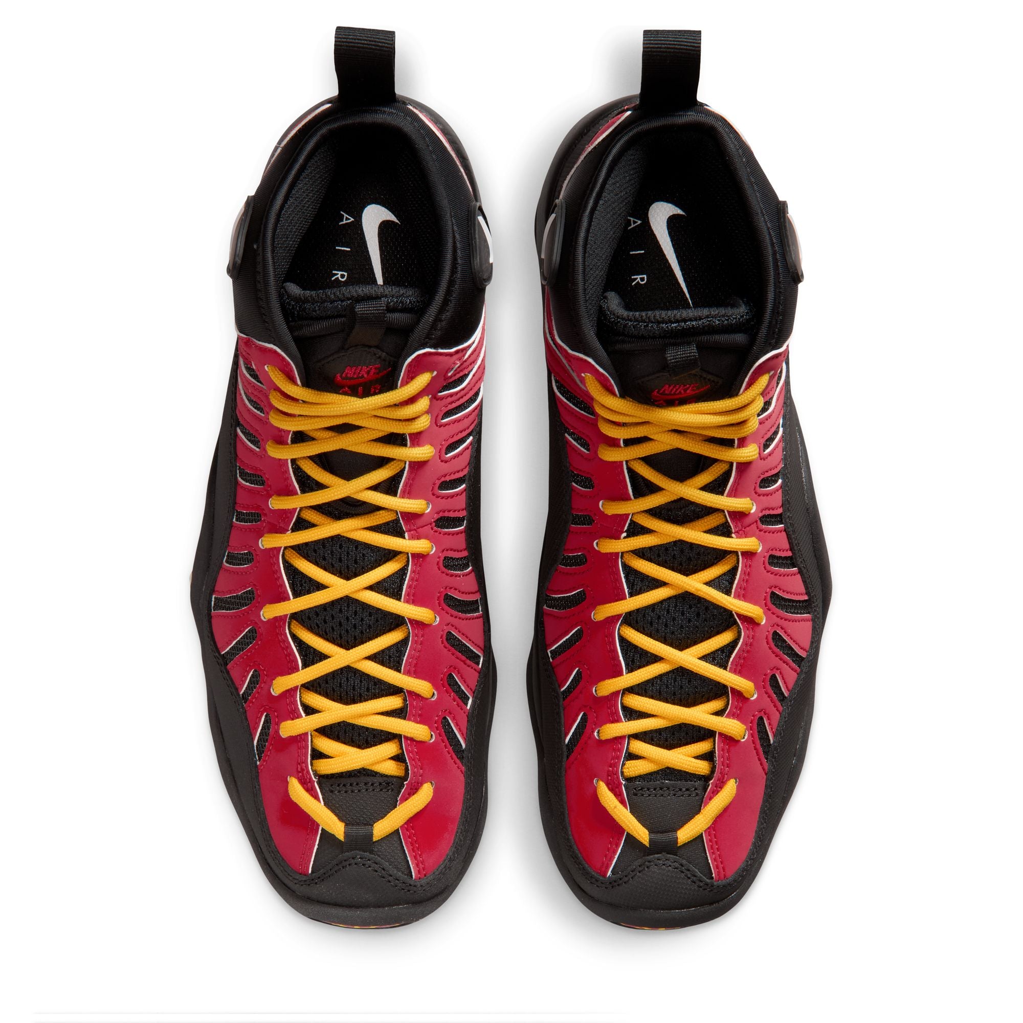 Men's Nike Air Bakin High SP - VARSITY RED/WHITE-VARSITY MAIZE-BLACK